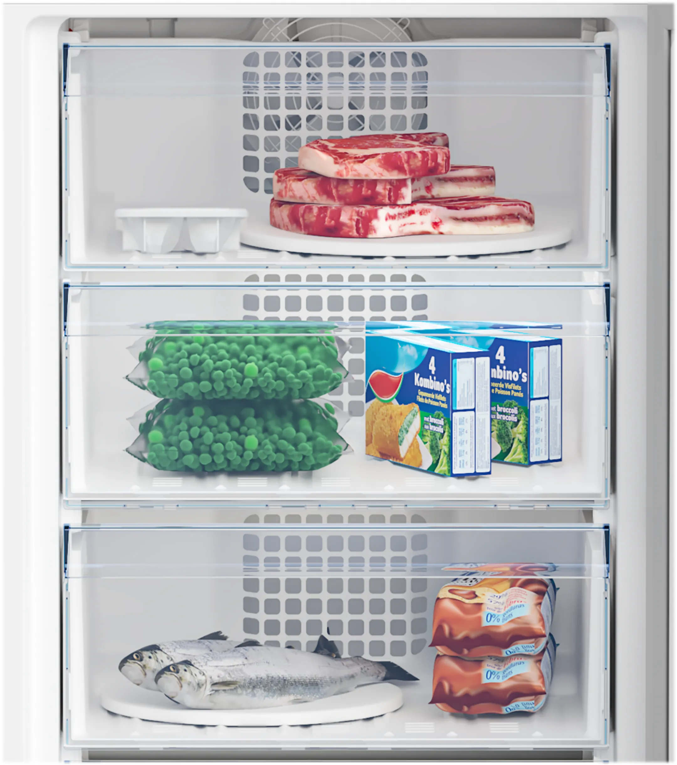 Beko Combi frigo congélateur RCHE300K40WN image