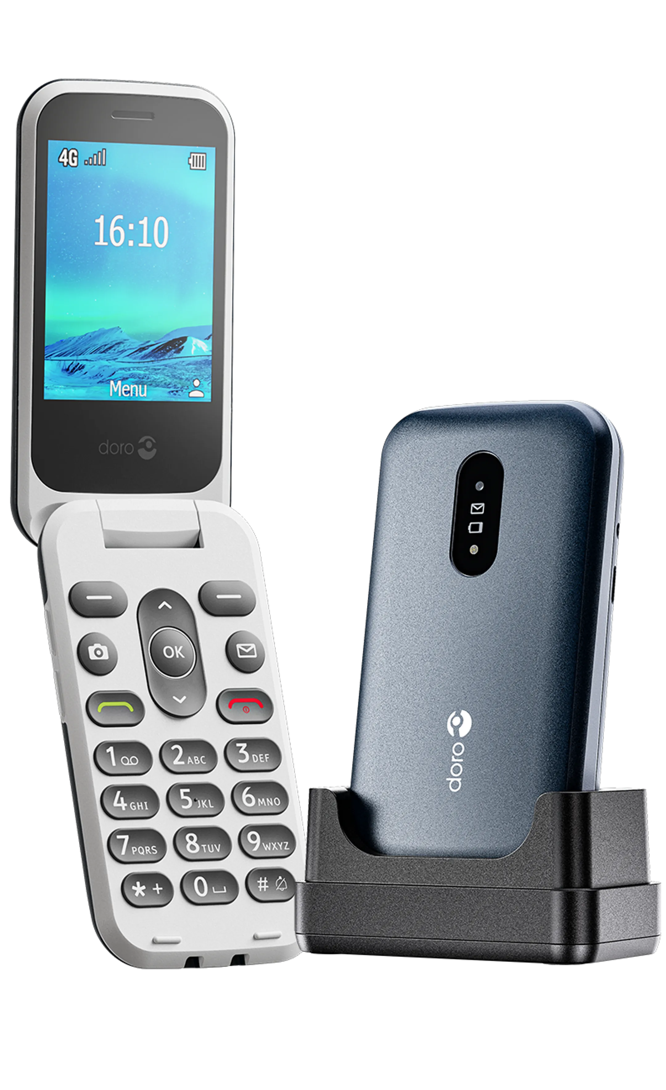 Doro 2820 - Bleu/blanc