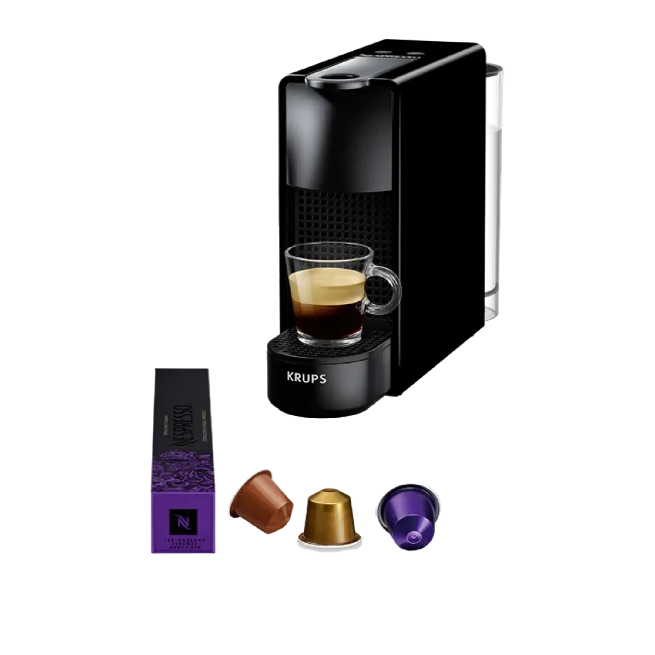 Machine à café Nespresso Essenza Mini XN110810, Piano Black