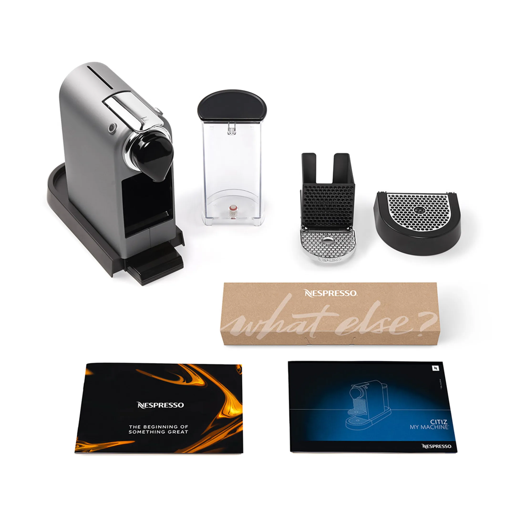 Krups Koffiemachine Nespresso CitiZ YY4157FD, Silver image