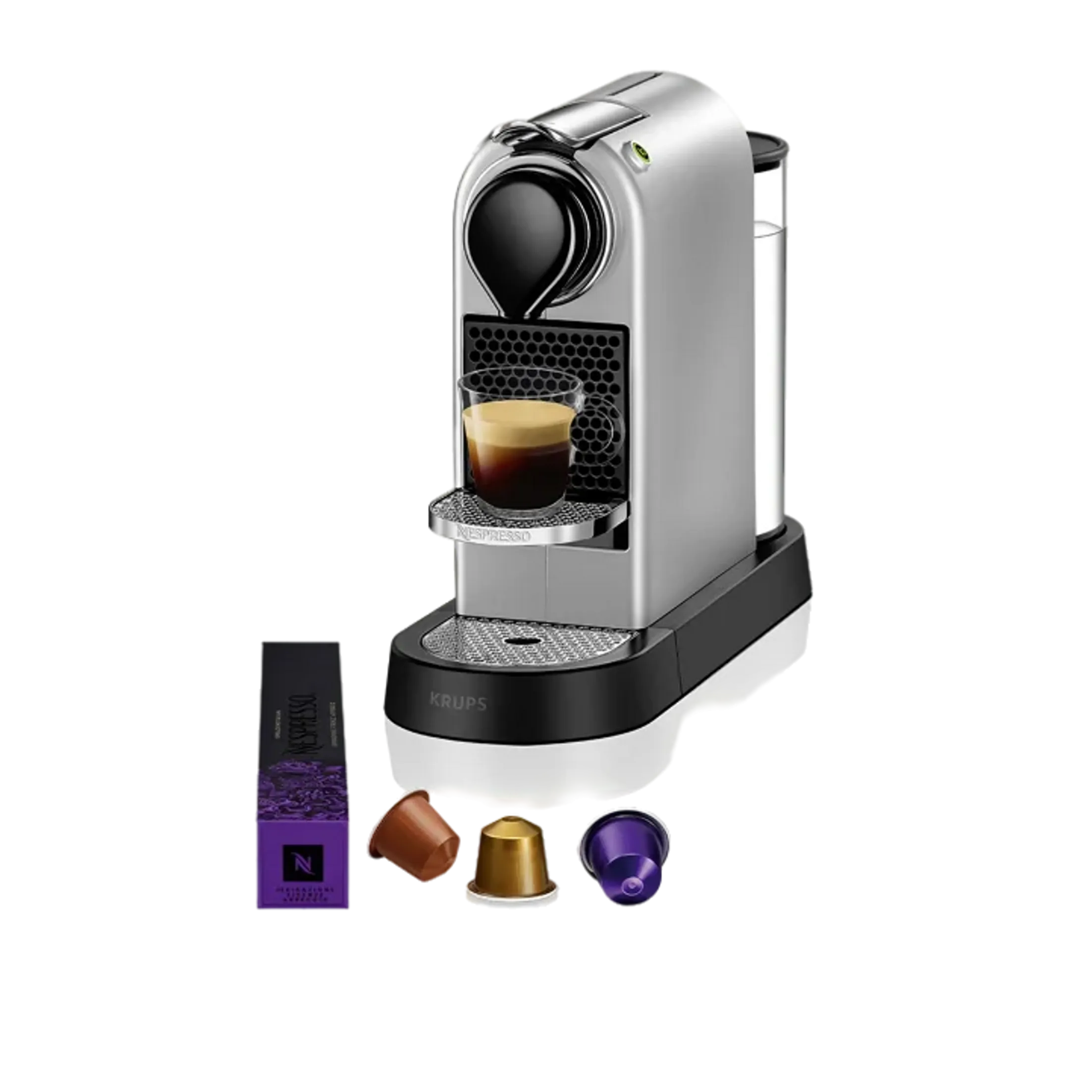 Machine à café Nespresso CitiZ YY4157FD, Silver
