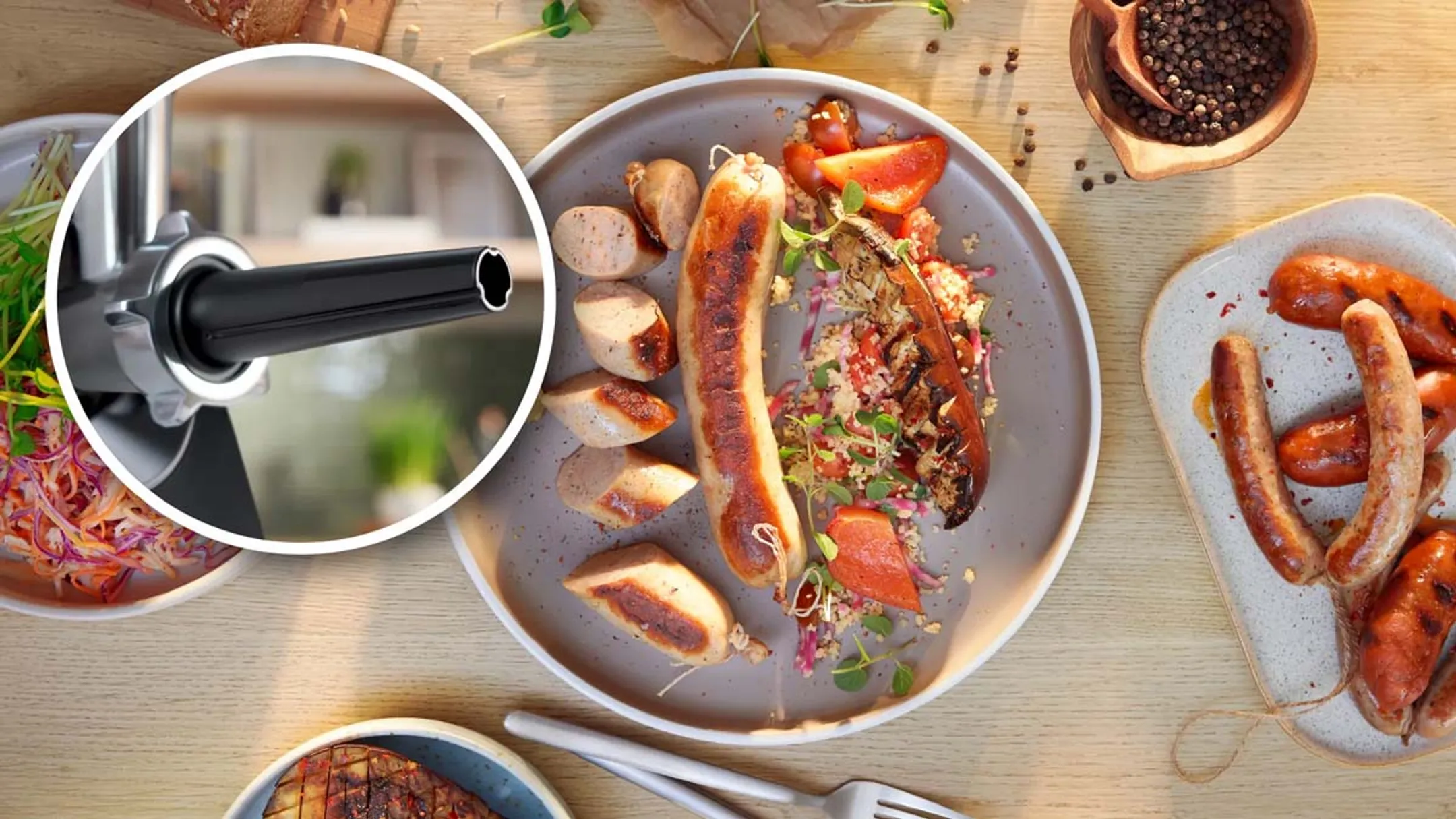 Bosch Hachoir à viande Série 4 MFWS440B MultiPower image