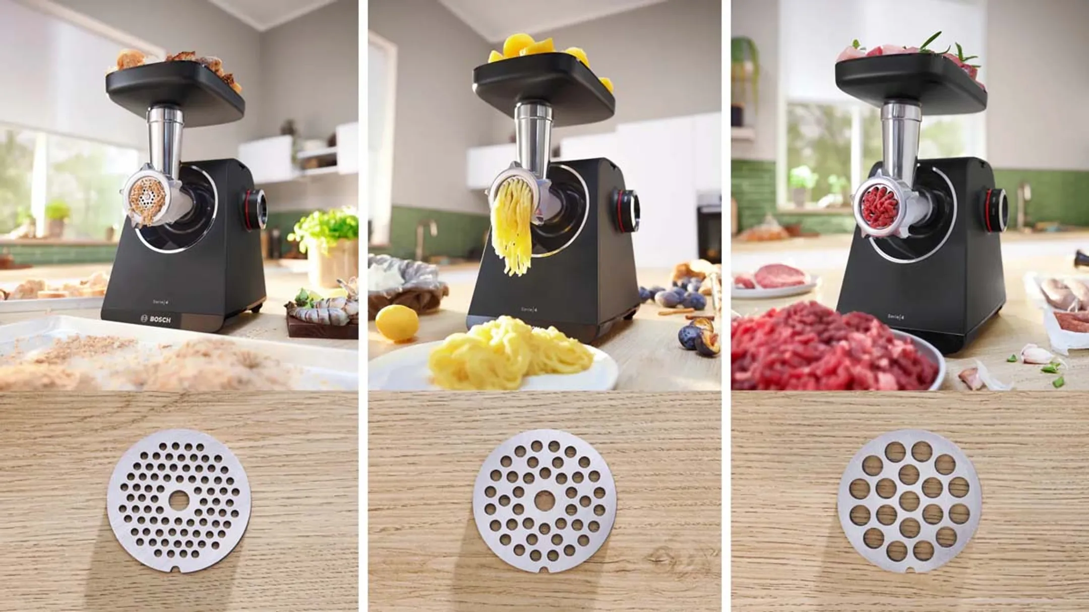Bosch Hachoir à viande Série 4 MFWS440B MultiPower image