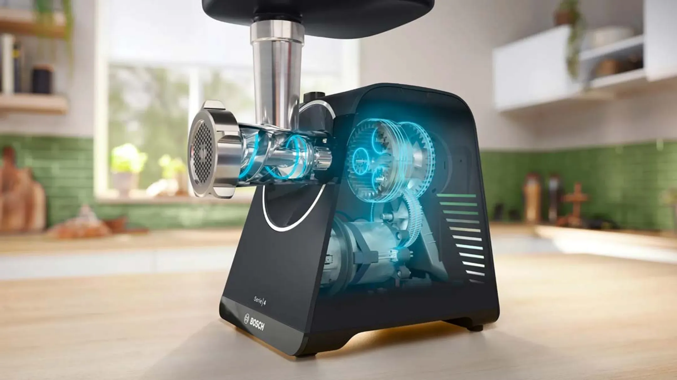 Bosch Hachoir à viande Série 4 MFWS440B MultiPower image