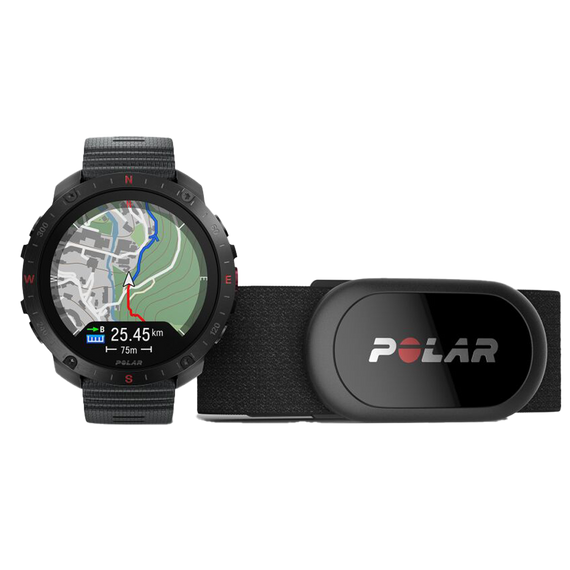 Grit X2 Pro avec capteur de fréquence cardiaque-Noir-S/L
