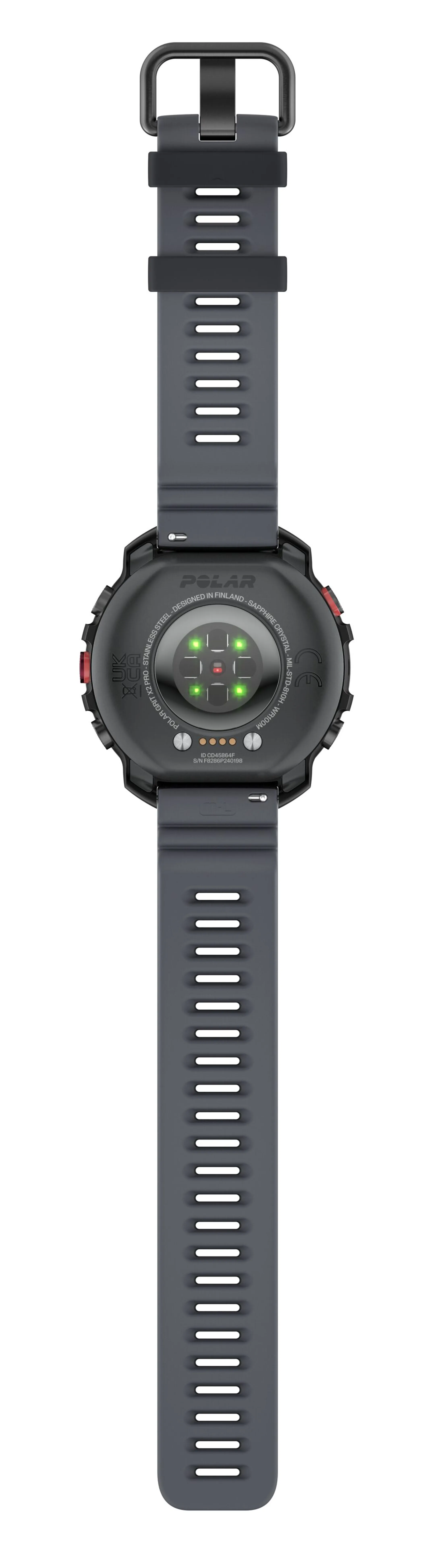 Polar Grit X2 Pro avec capteur de fréquence cardiaque-Noir-S/L image