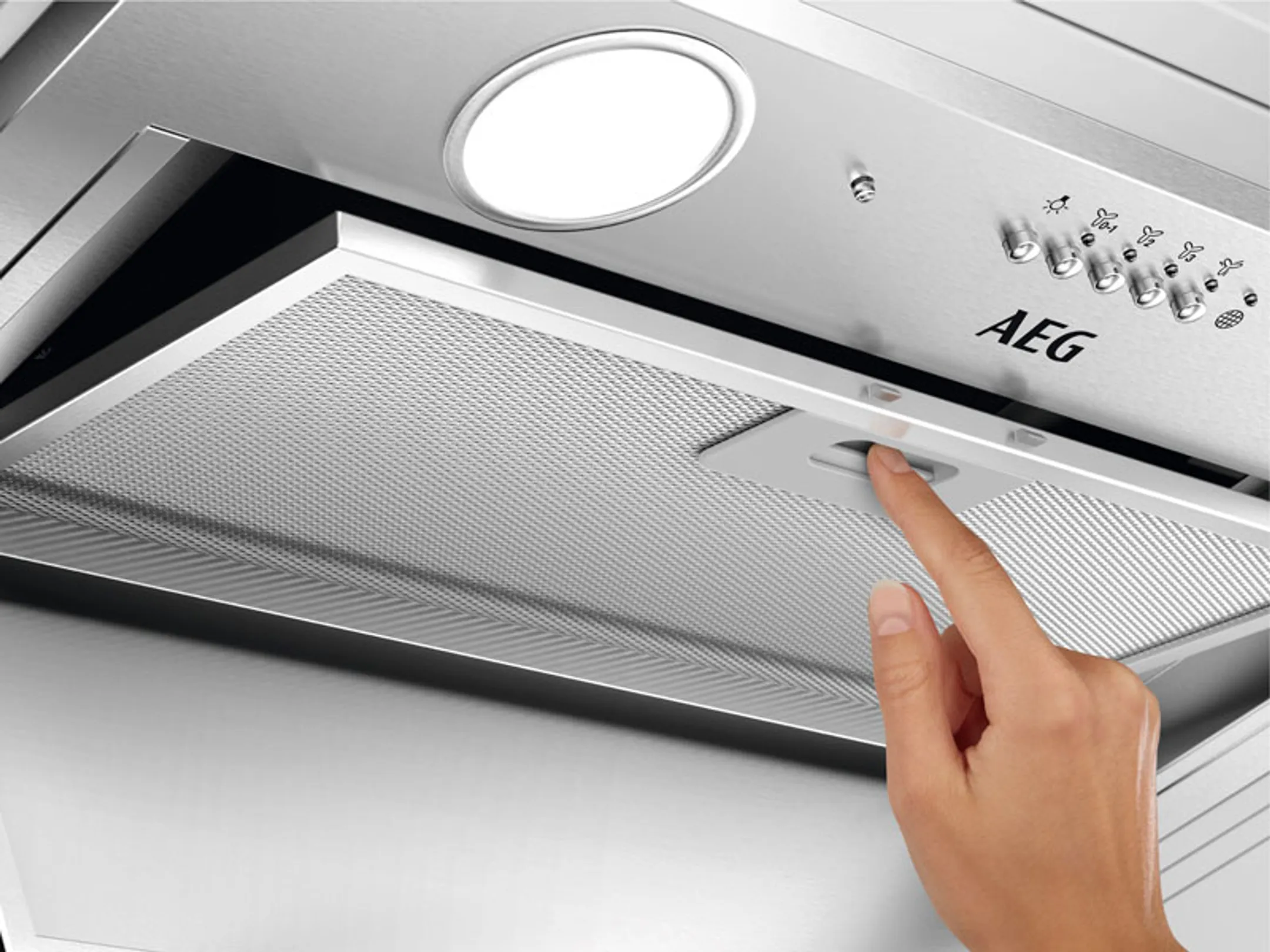 AEG Hotte aspirante DGE5661HM Hob2Hood image
