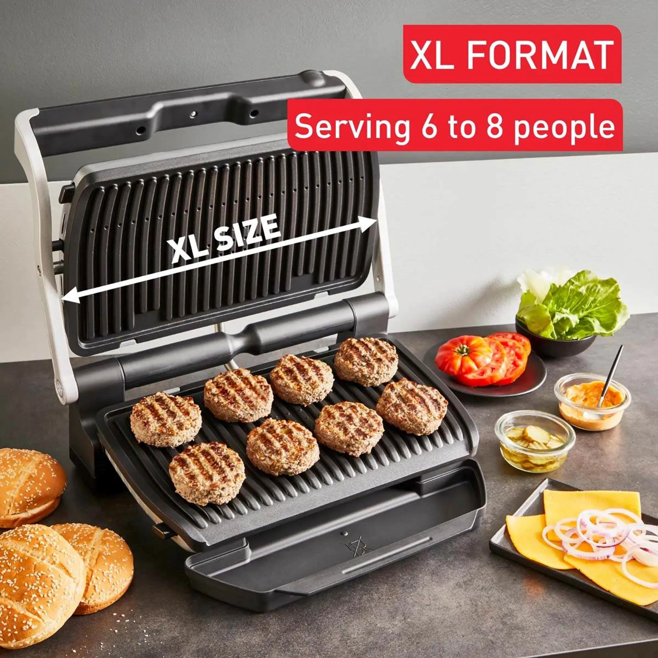 Tefal OptiGrill+ XL GC782D10 image