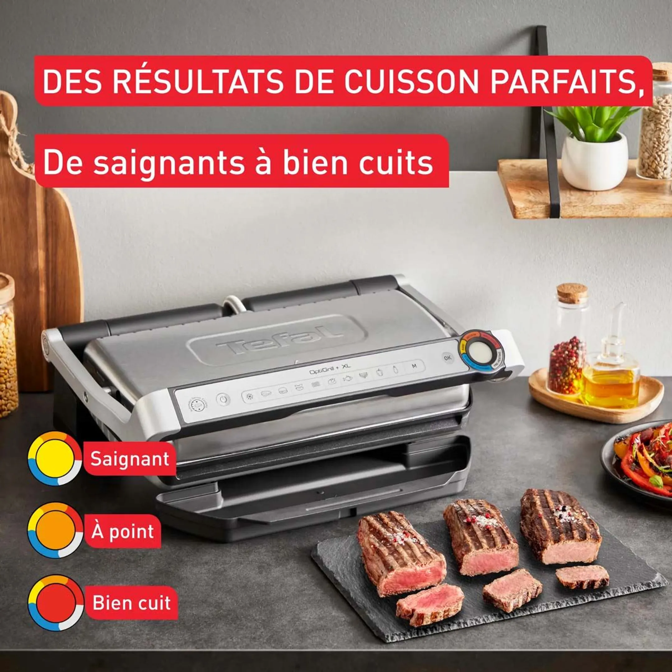 Tefal OptiGrill+ XL GC782D10 image