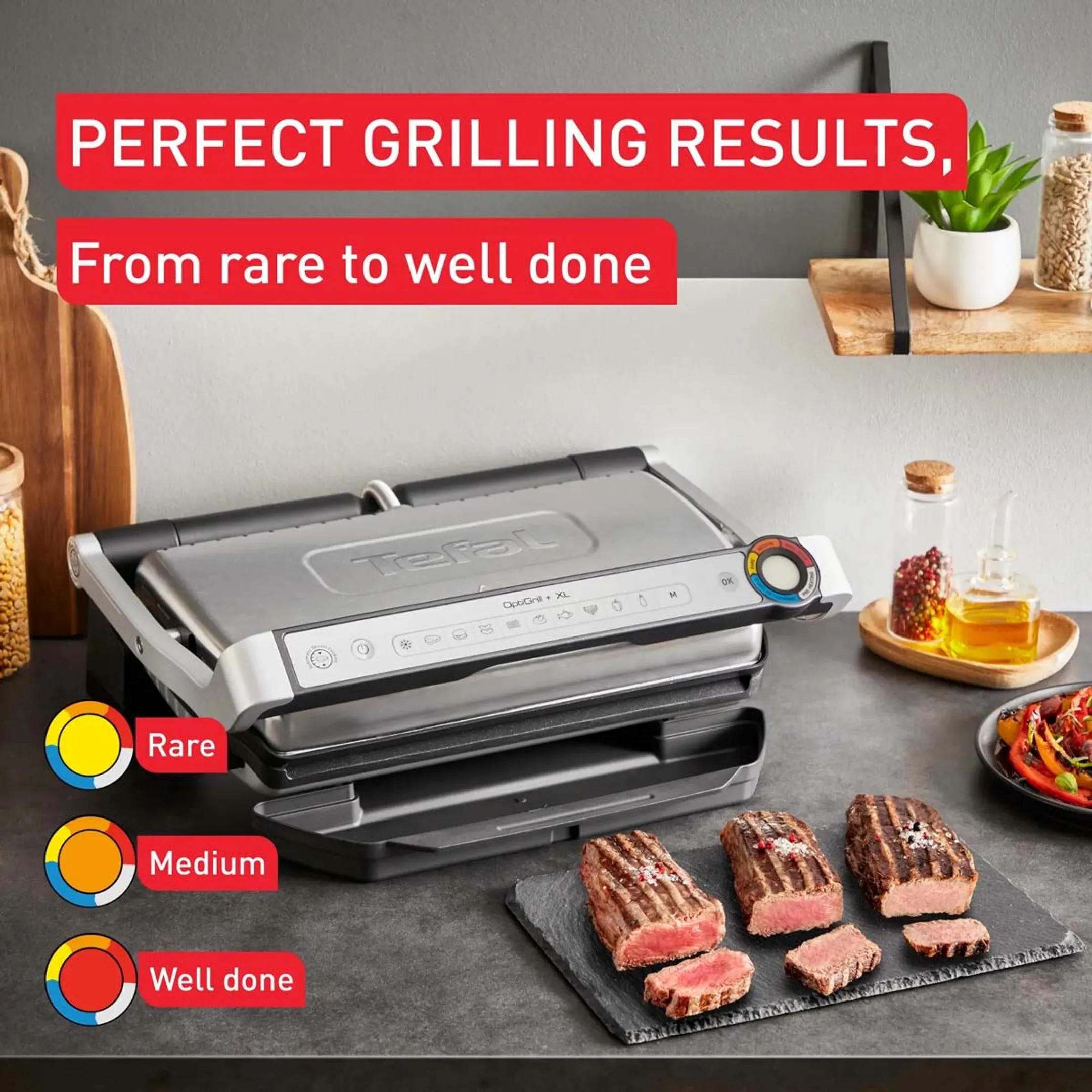 Tefal OptiGrill+ XL GC782D10 image