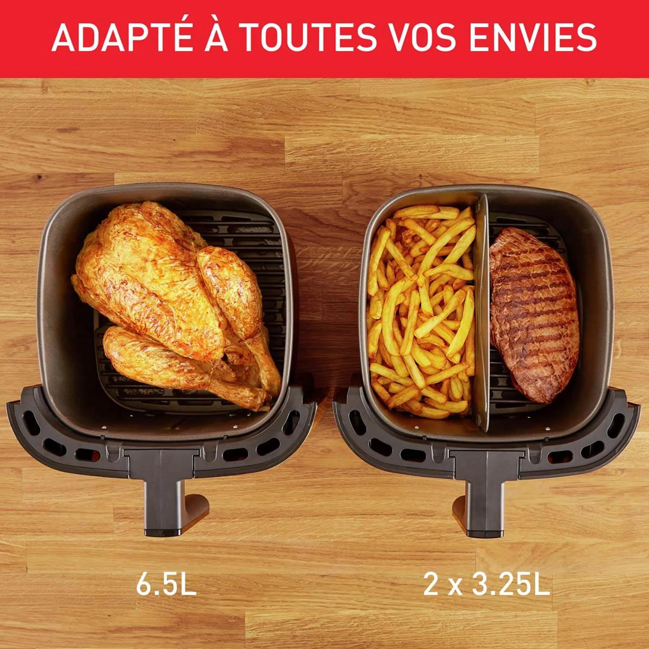 Moulinex Airfryer Easy Fry & Grill XXL Inox EZ801D10 image