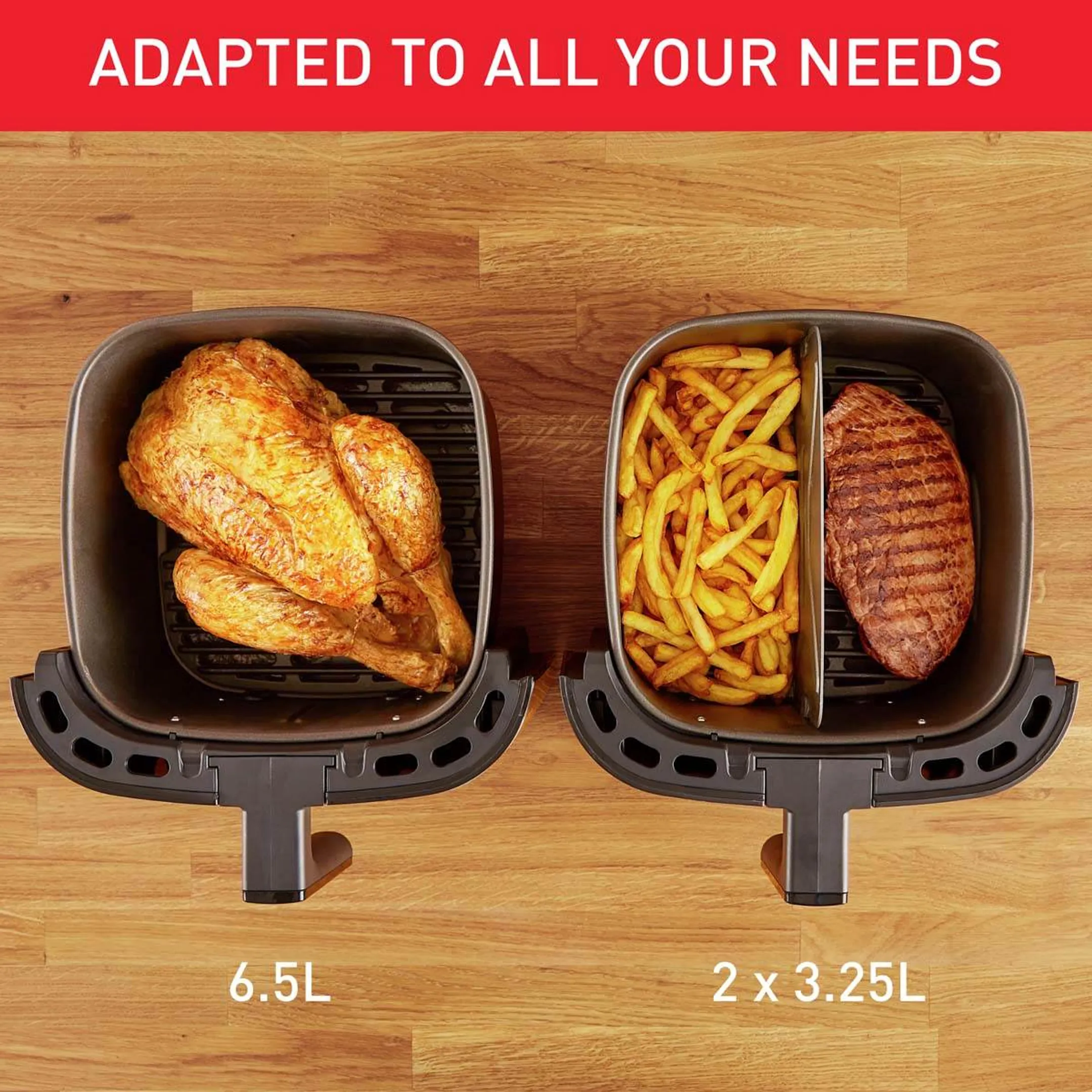Moulinex Airfryer Easy Fry & Grill XXL Inox EZ801D10 image
