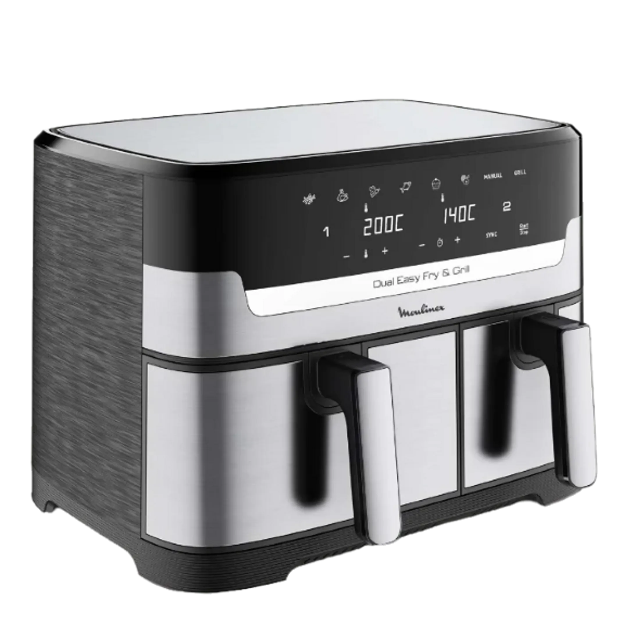 Moulinex Bundel - Dual Easy Fry & Grill EZ905D20 + Microgolfoven MWP 101 W image