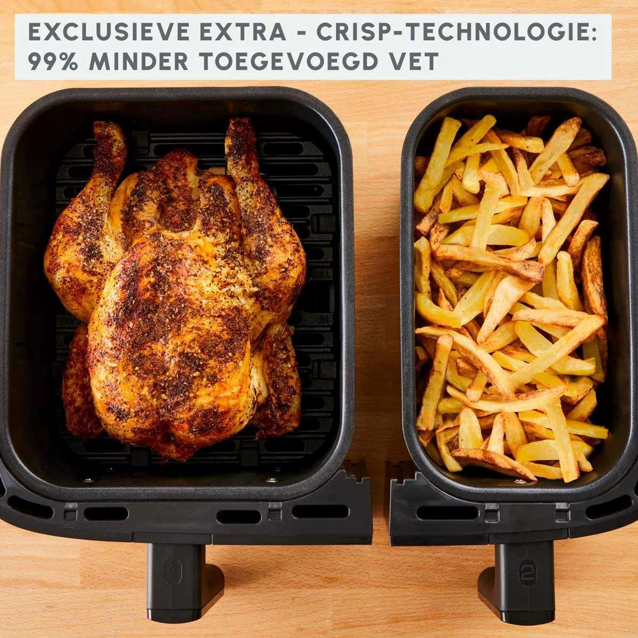 Moulinex Dual Easy Fry & Grill EZ905D20 image