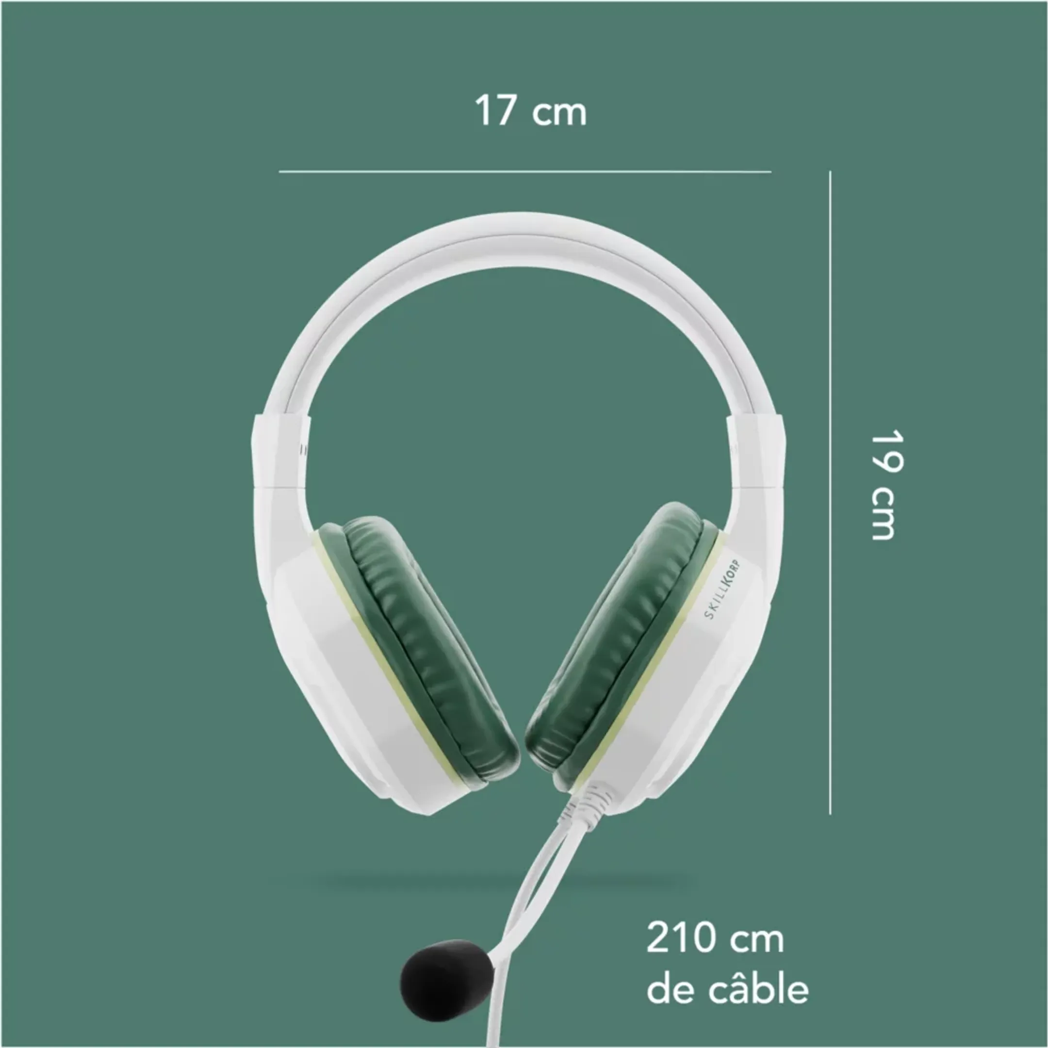 Skillkorp SKP H5 koptelefoon - Groen image