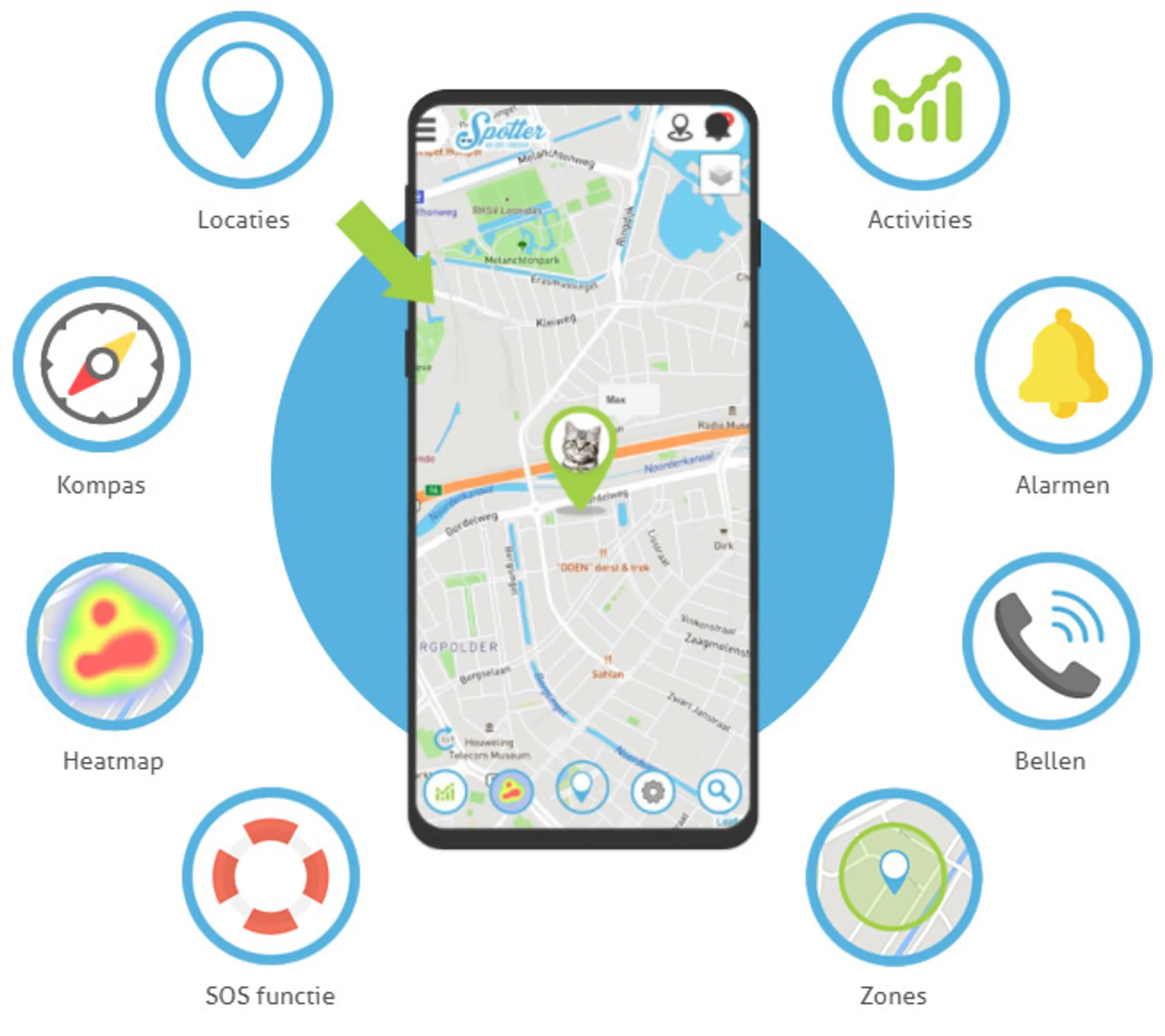 Spotter Traceur GPS pour chat image