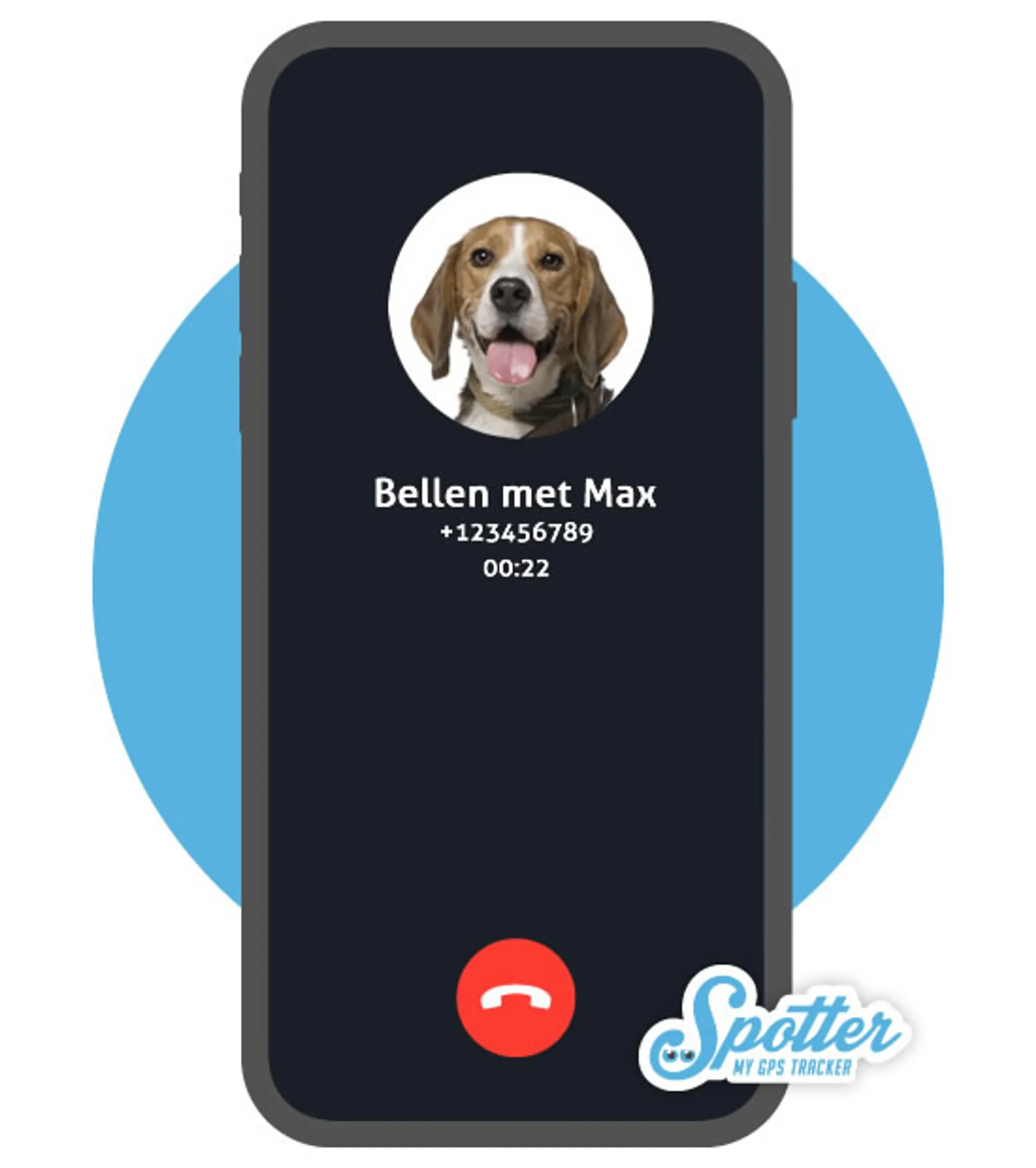 Spotter Traceur GPS pour chien image