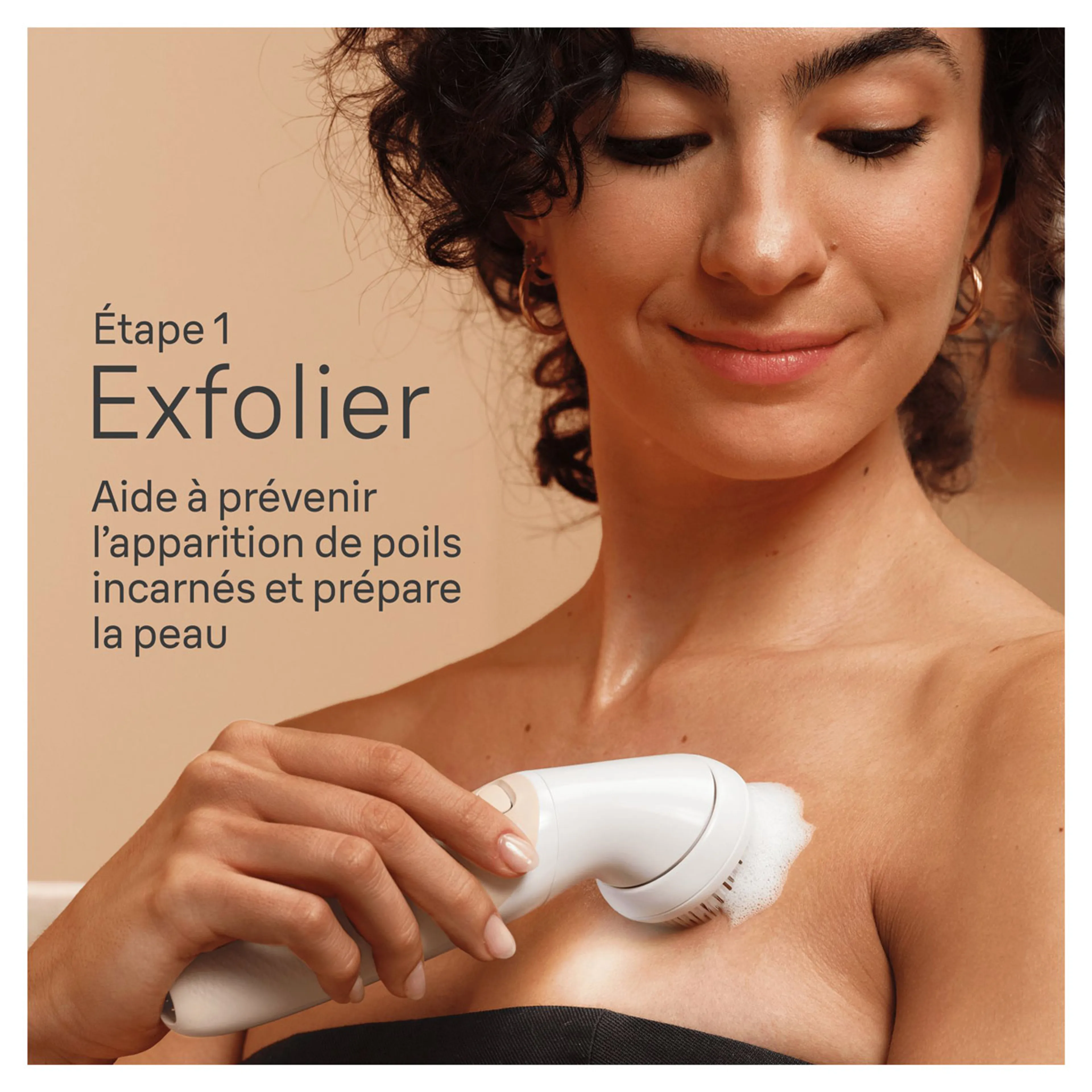 Braun Braun Silk-épil 9 Flex SkinSpa, Épilateur Pour Une Épilation Facile, 9-481 3D, Blanc/Doré image