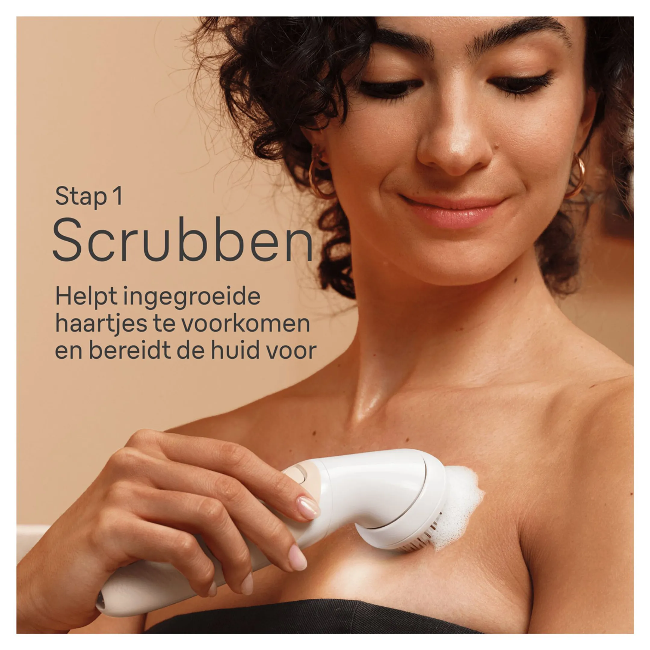 Braun Silk·épil 9 Flex SkinSpa, Epilator Voor Eenvoudig Ontharen, 9-481 3D, Wit/goud image