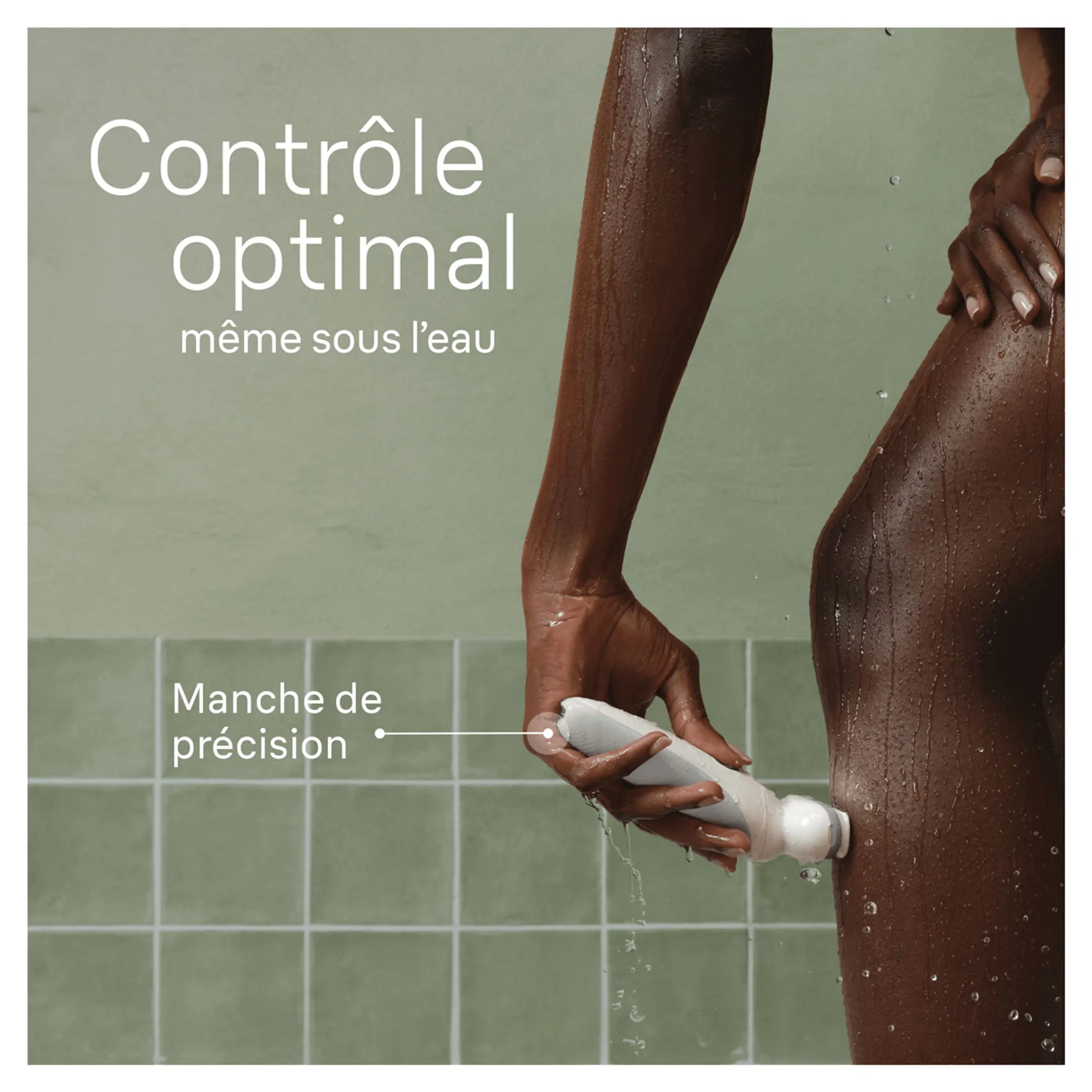 Braun Silk-épil 9, Épilateur Pour Épilation Facile, Peau Douce Longue Durée 9-041, Blanc/Argent image