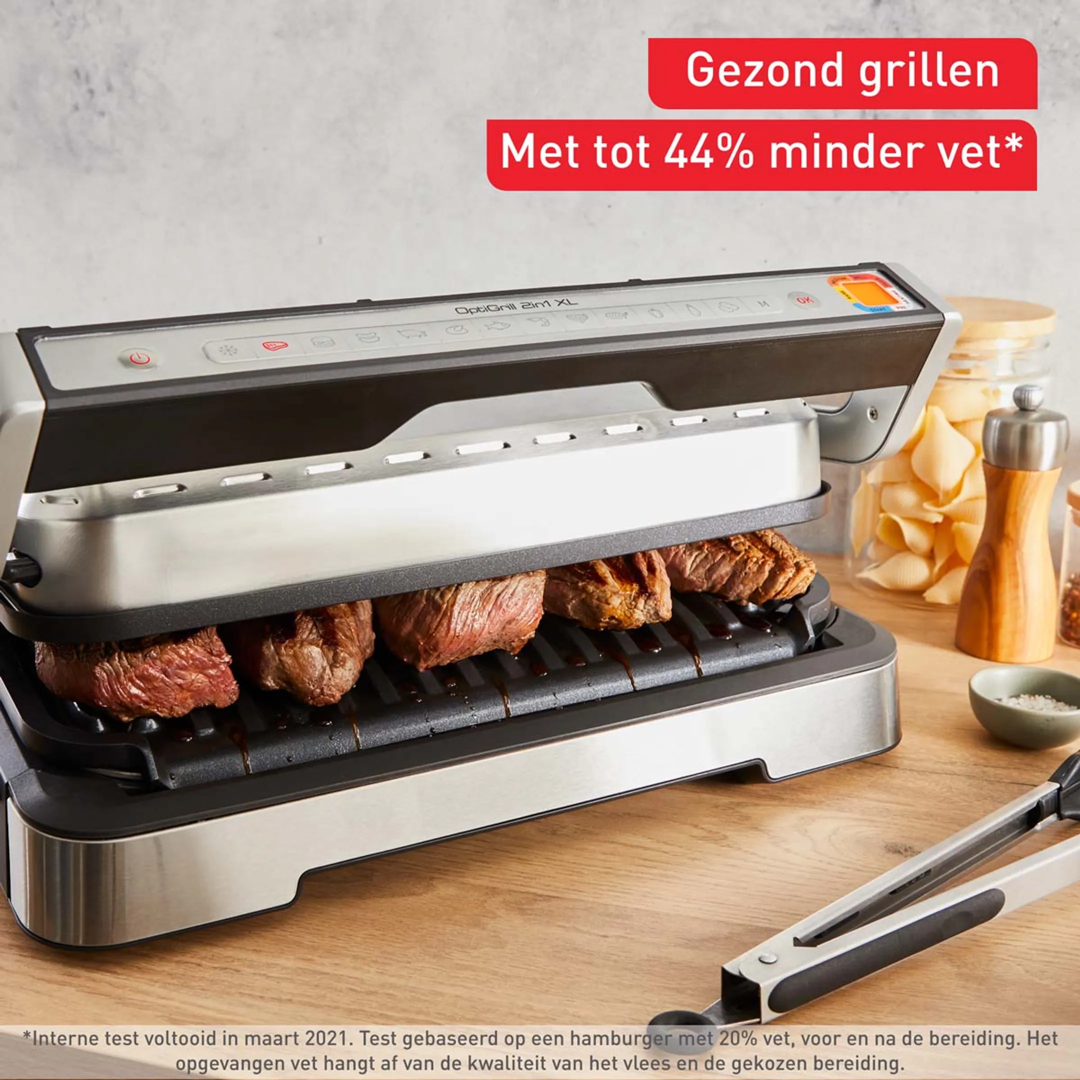 Tefal OptiGrill 2-in-1 XL GC782D10 image