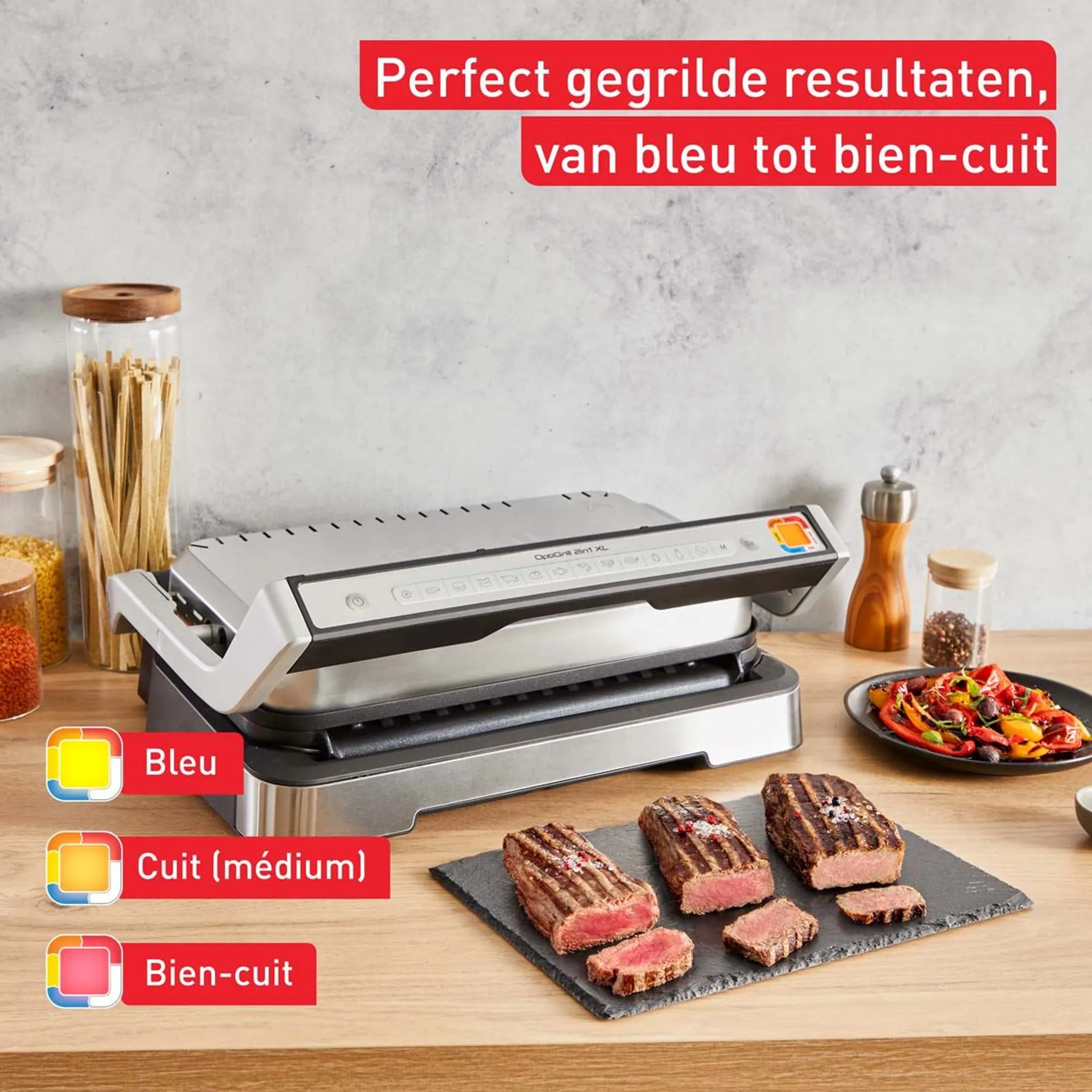 Tefal OptiGrill 2-in-1 XL GC782D10 image