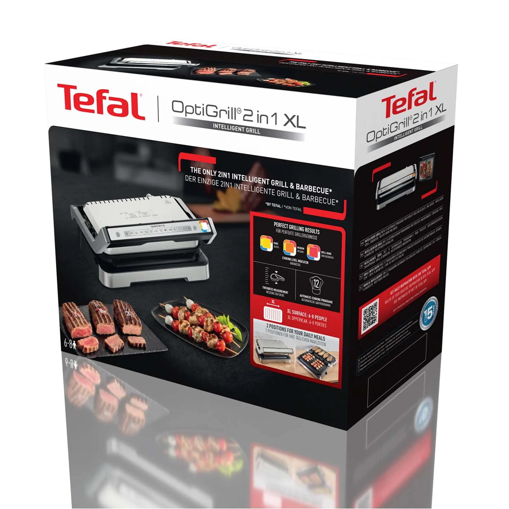 Tefal OptiGrill 2-en-1 XL GC782D10 image