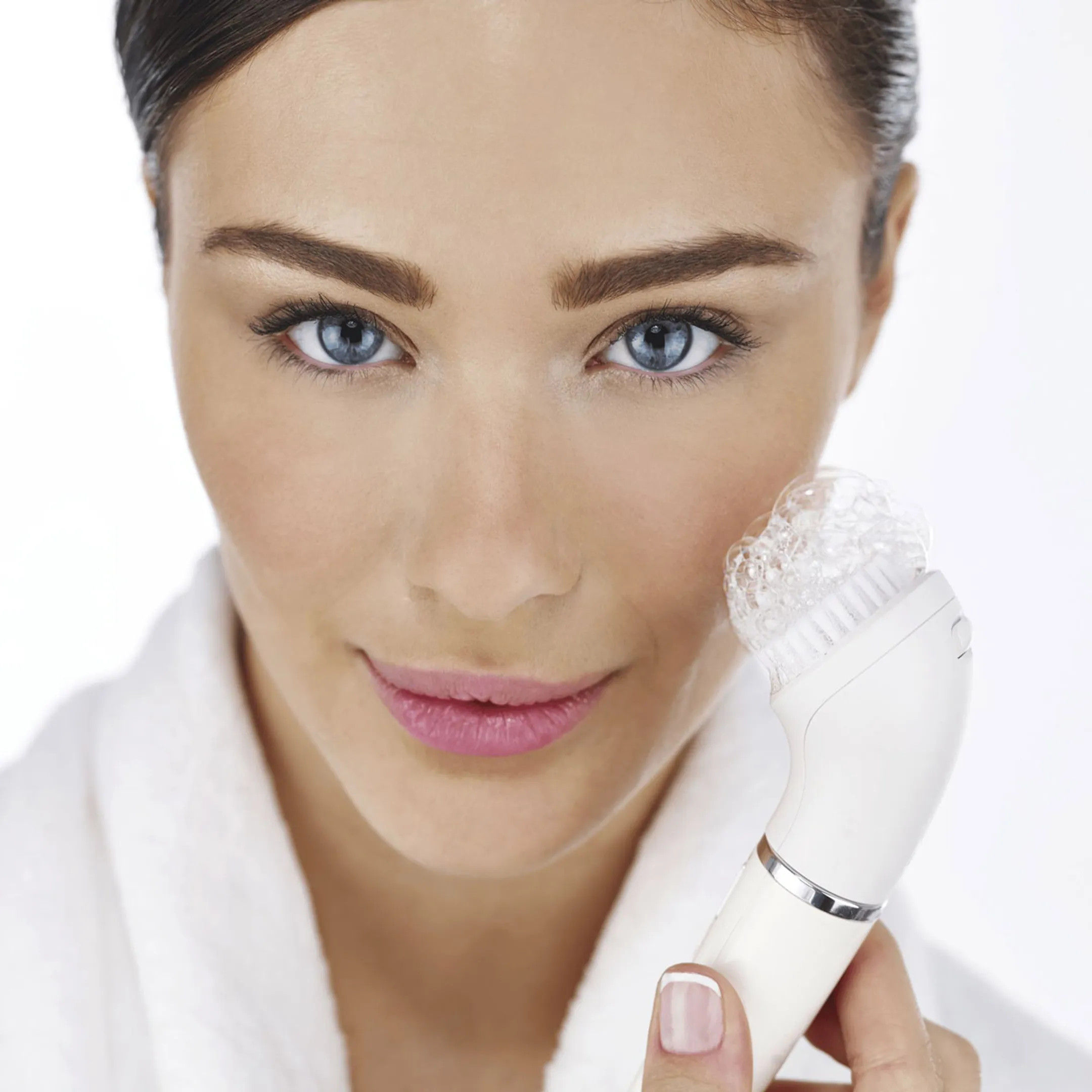 Braun Face 810 Épilateur Visage Et Brosse Nettoyante Visage Avec Pile Supplémentaire image