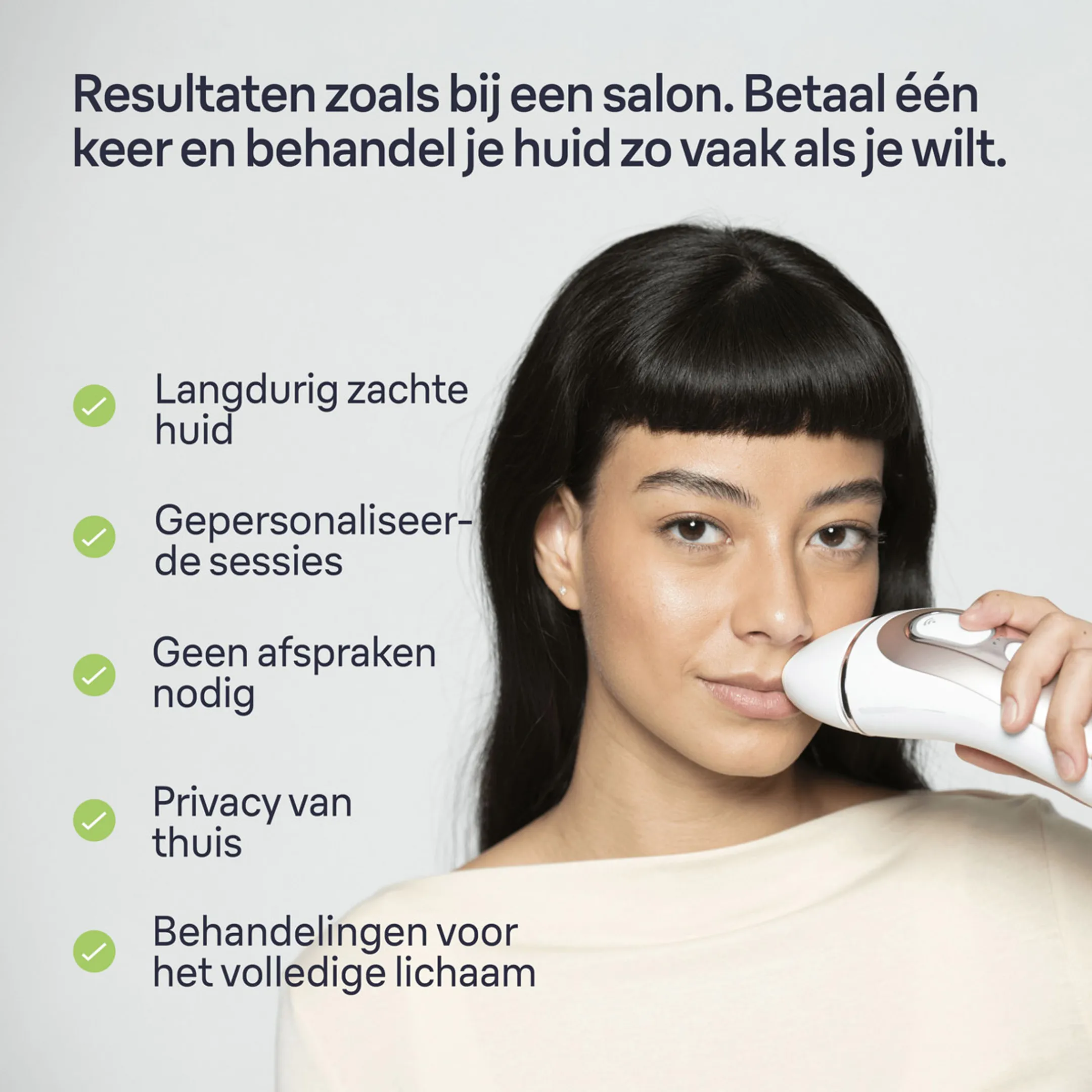 Braun Smart IPL Skin i·expert, Ontharing thuis, Etui, Venus-scheermesje, 2 Koppen, PL7147 image