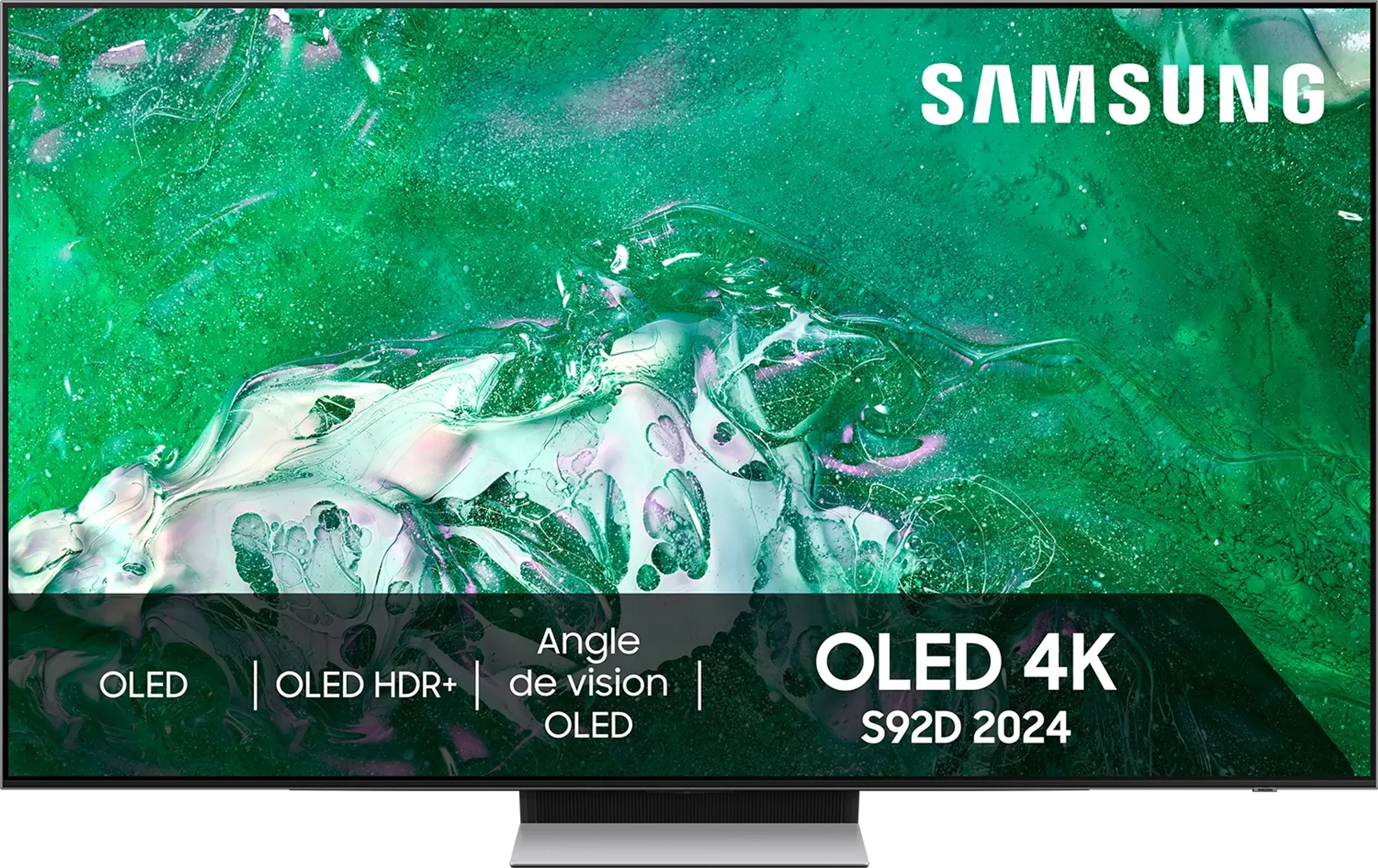 Samsung TV OLED 4K QE83S92D (2024) - 83 pouces image