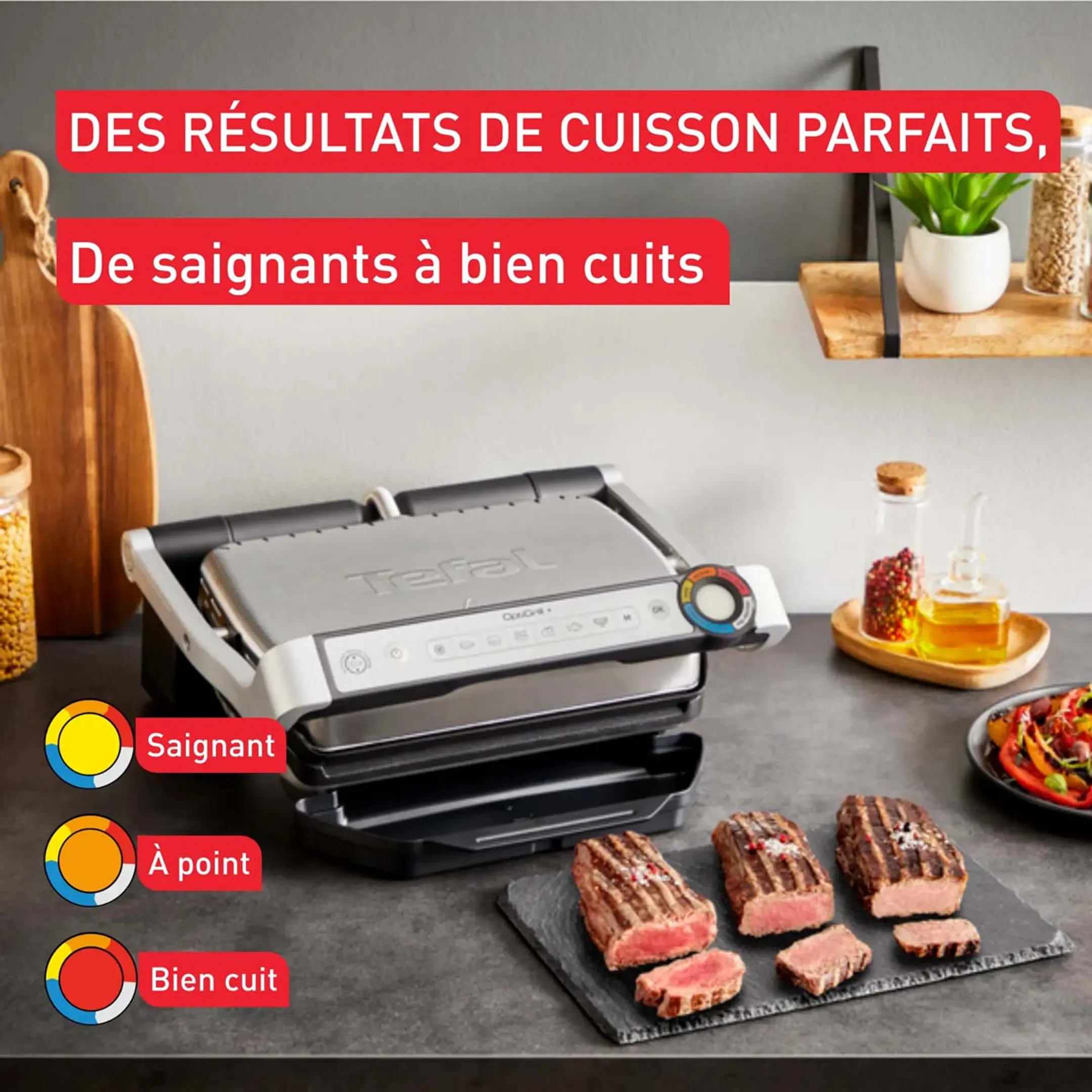Tefal OptiGrill + GC718D10 image