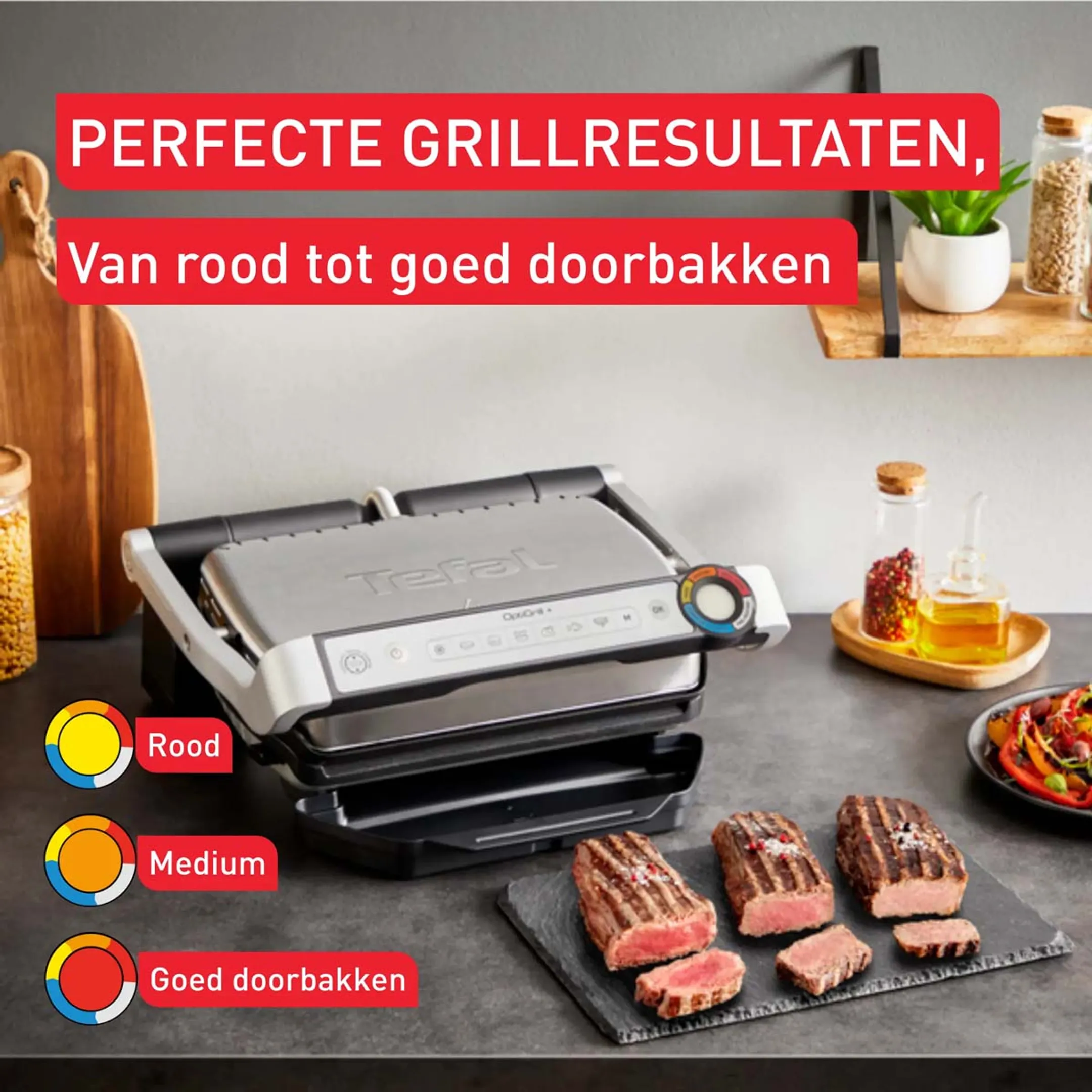 Tefal OptiGrill + GC718D10 image