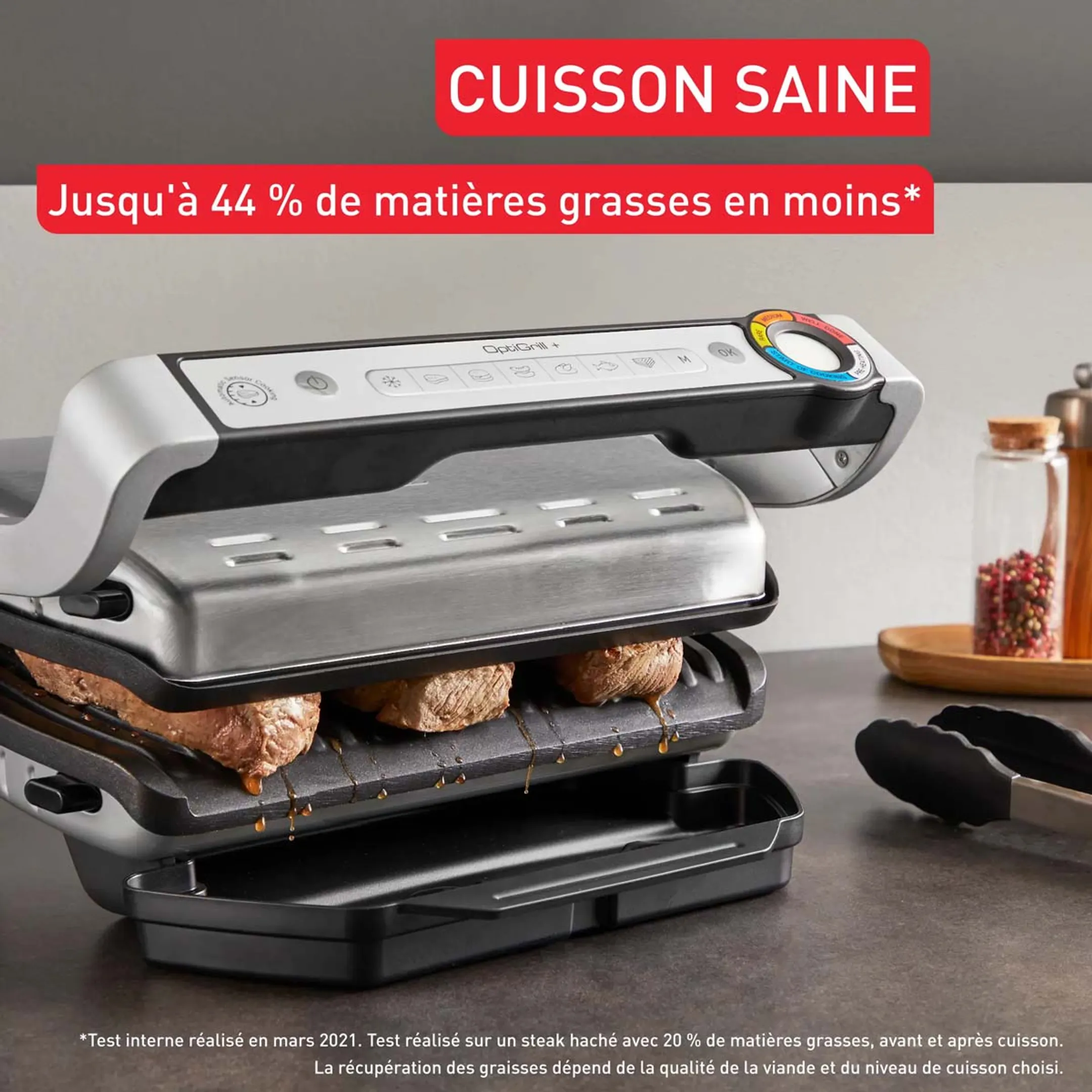 Tefal OptiGrill + GC718D10 image