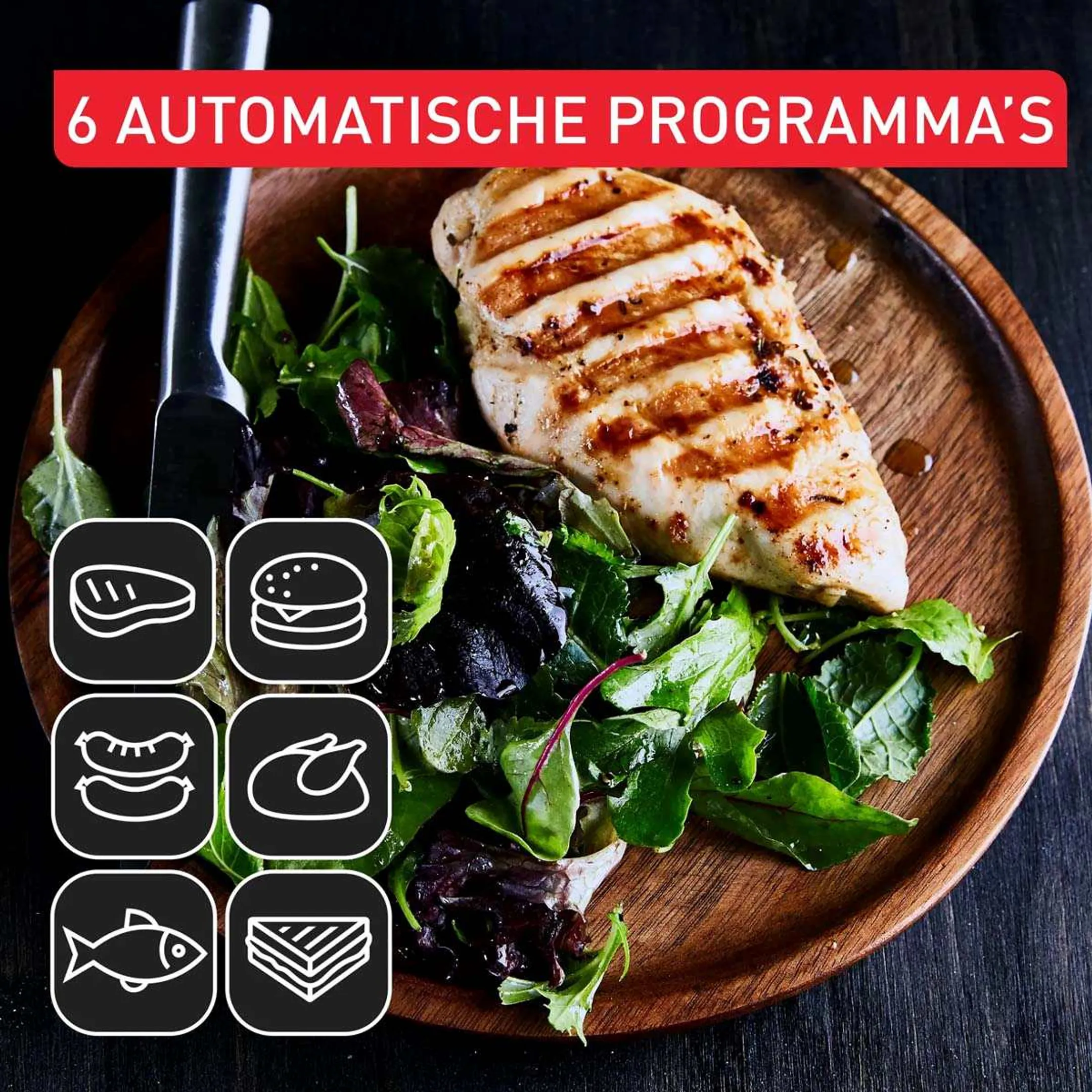 Tefal OptiGrill + GC718D10 image