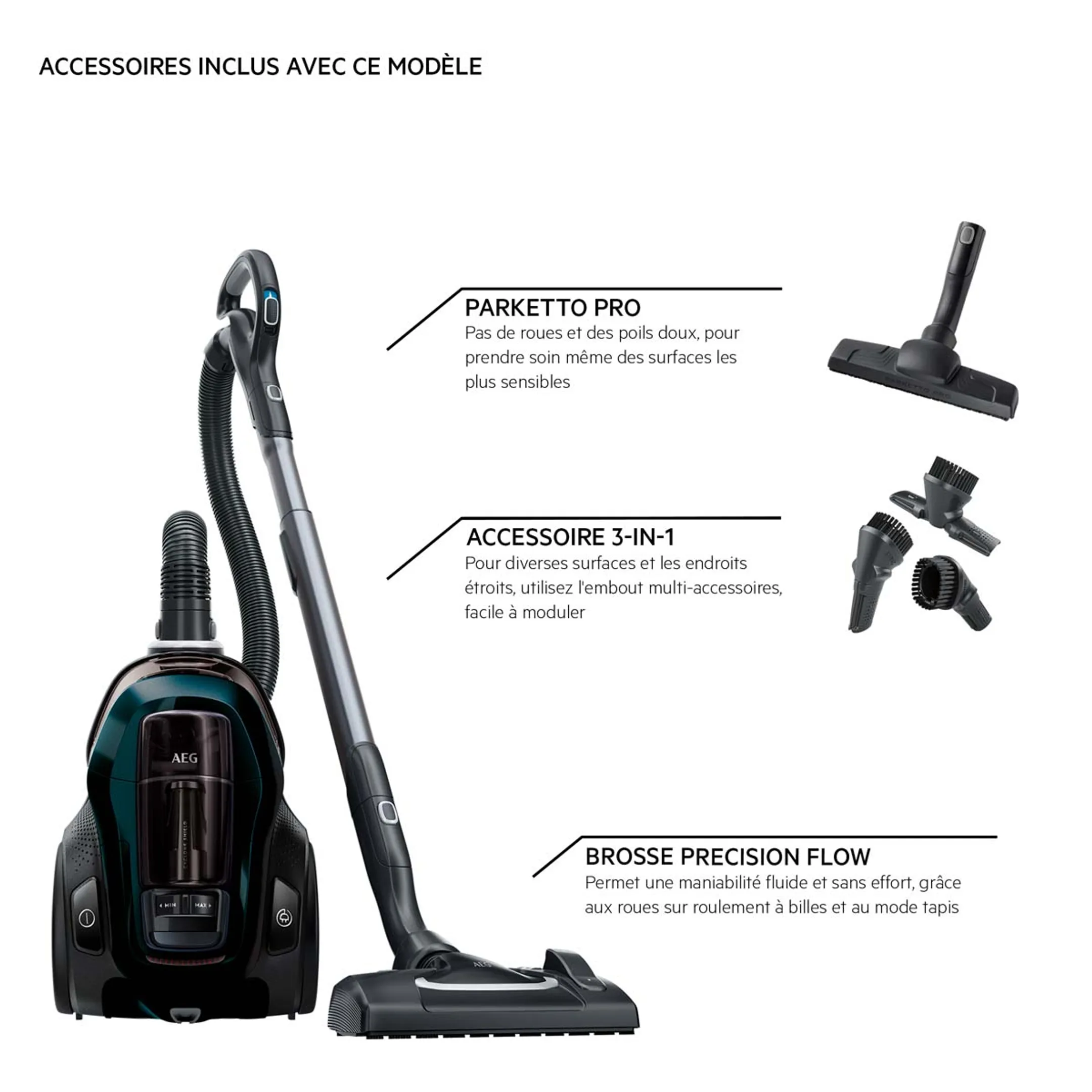 AEG Aspirateur sans sac LX9-3-STM image