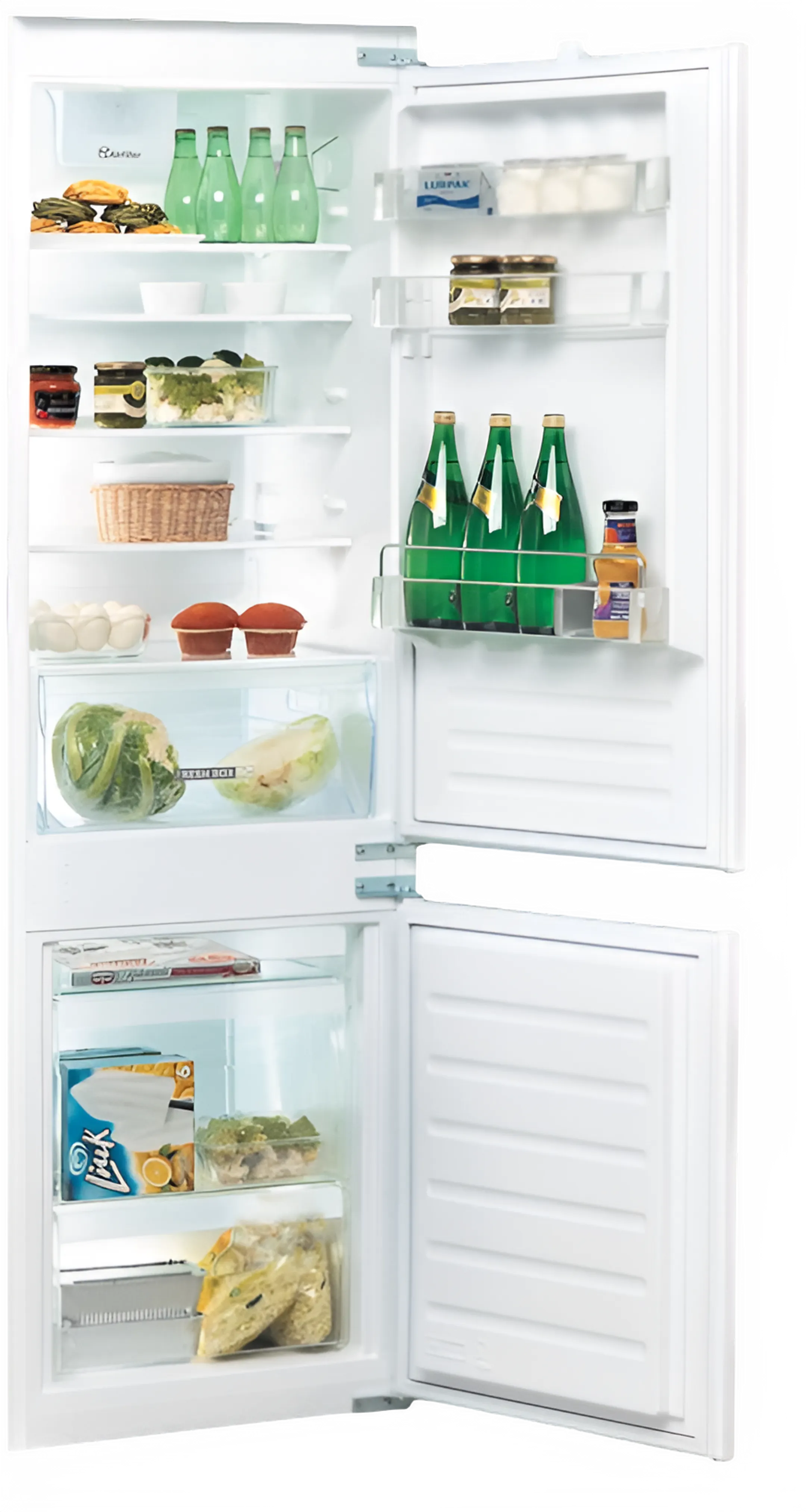 Inbouw koelkast met diepvries ART 66102 