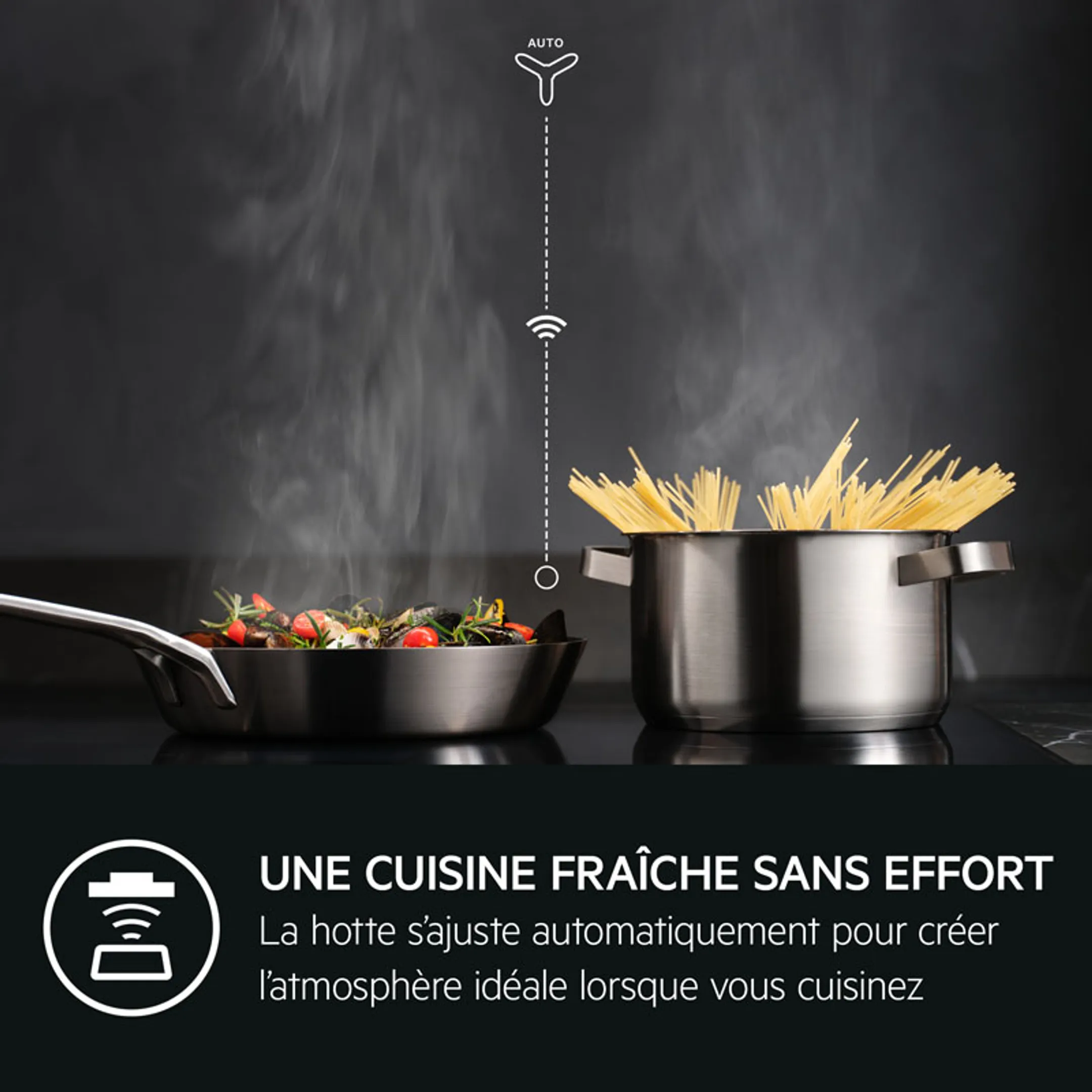 AEG Taque vitrocéramique HK854870FB Hob2Hood image