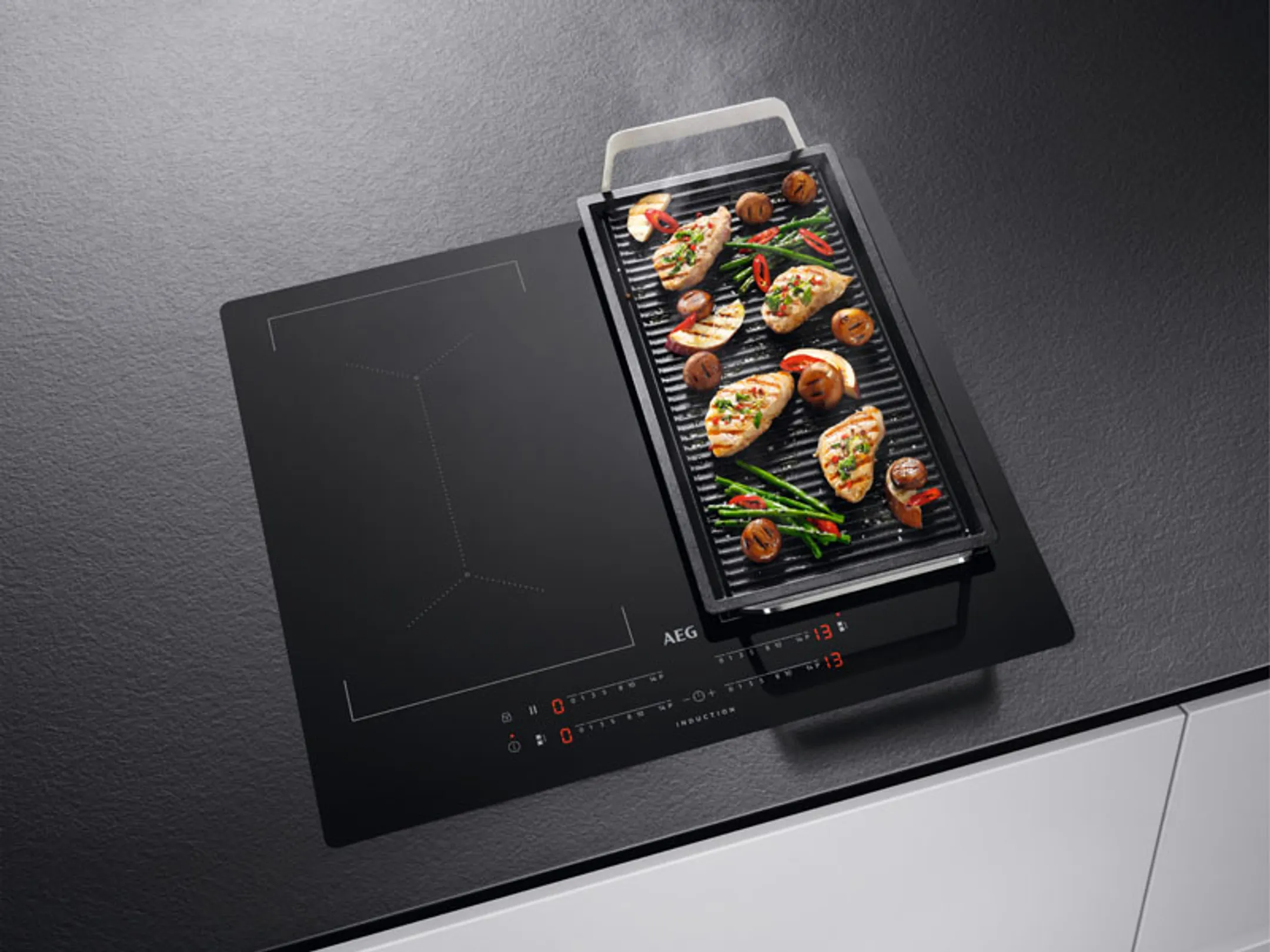 AEG Inductiekookplaat IKE64450IB MaxiSense image