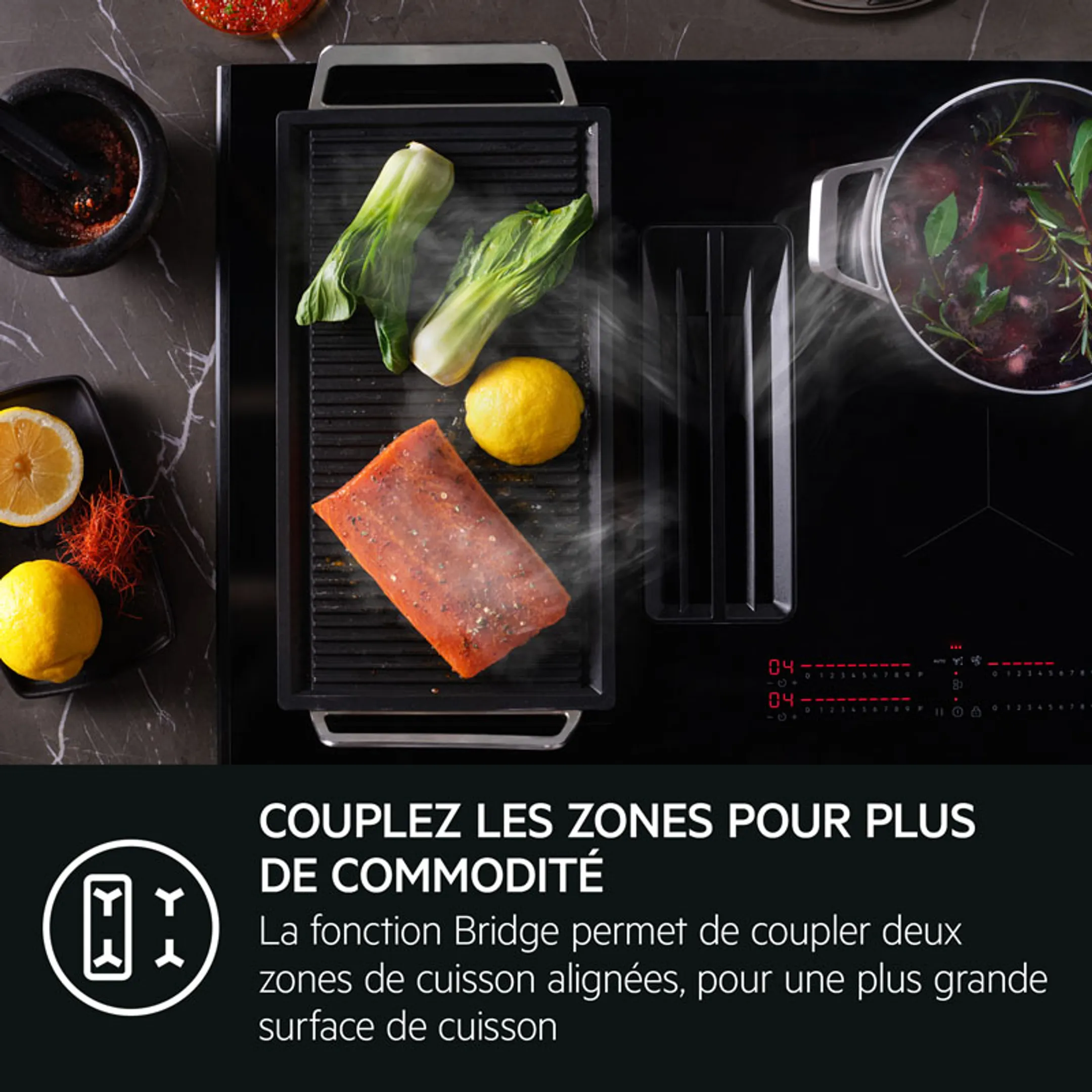 Taque induction IKE64450IB MaxiSense