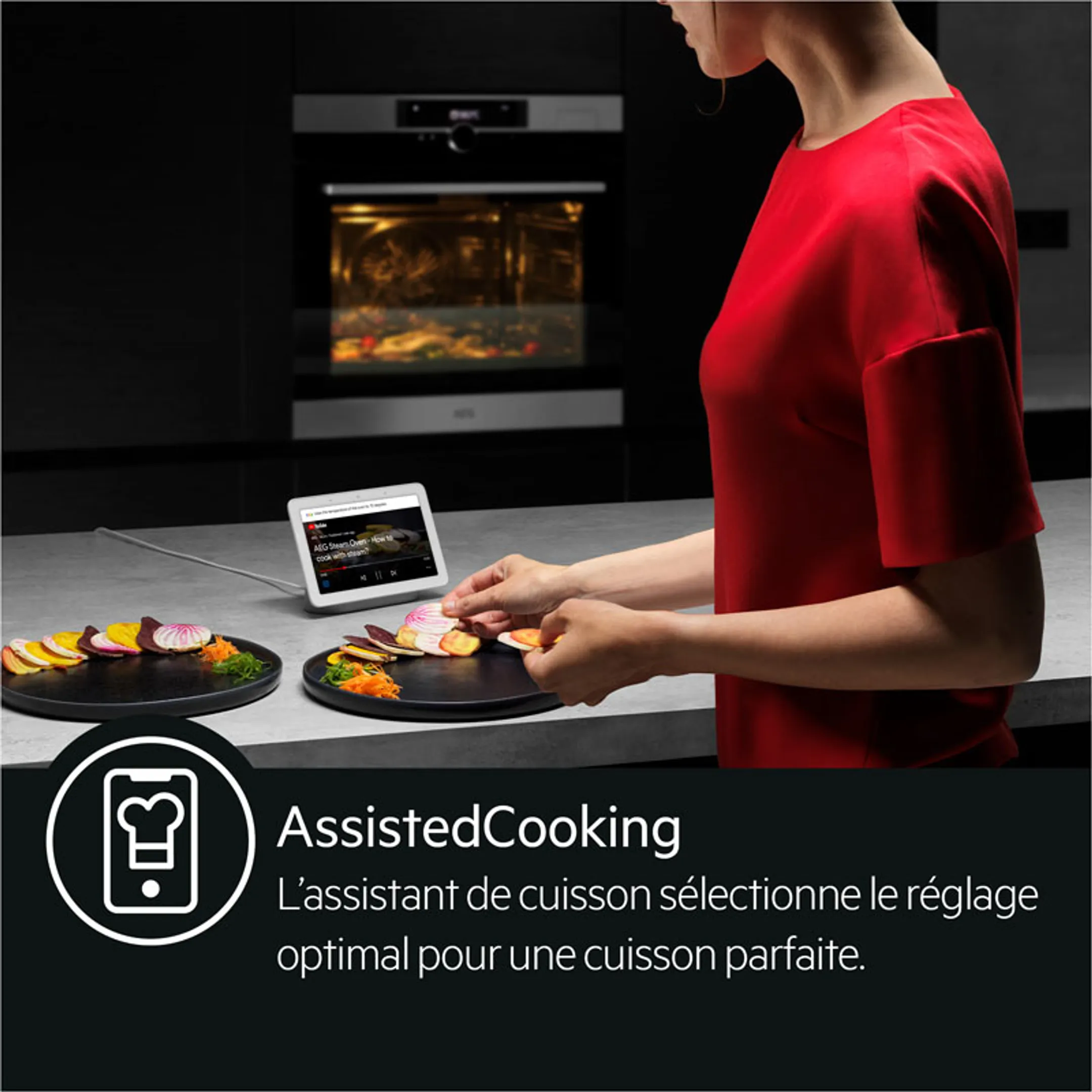 AEG Four encastrable BPE742080M AssistedCooking image