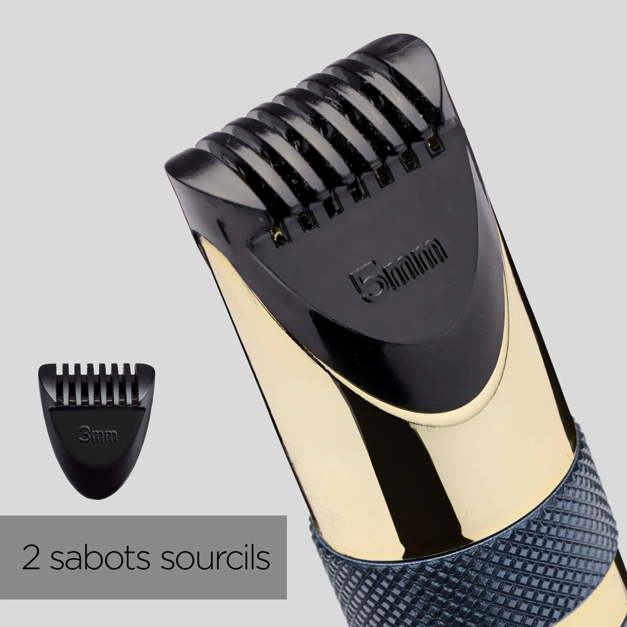 Babyliss Tondeuse nez, oreilles et sourcils Super-X Metal Series Gold&Navy Edition E112 image