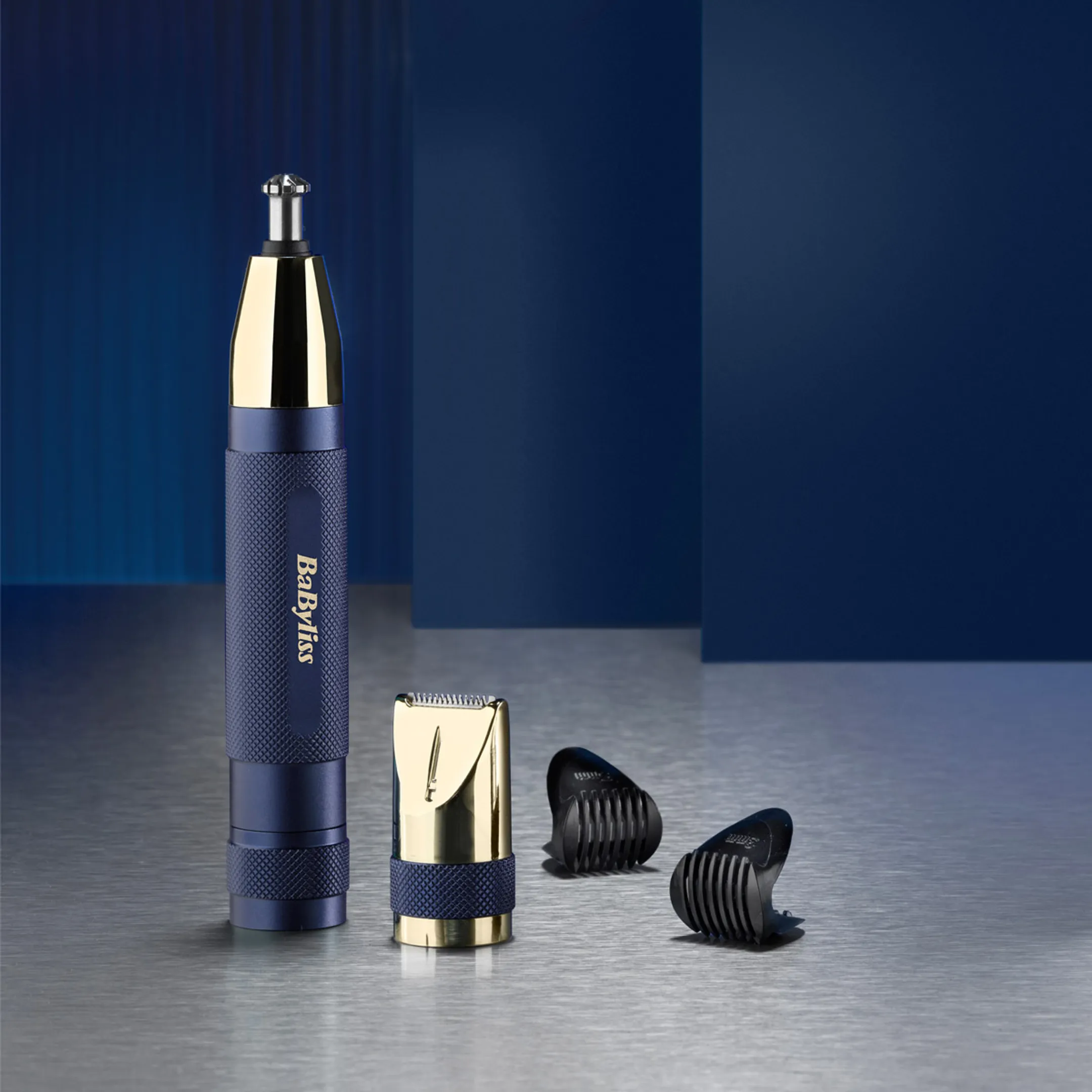 Babyliss Tondeuse nez, oreilles et sourcils Super-X Metal Series Gold&Navy Edition E112 image