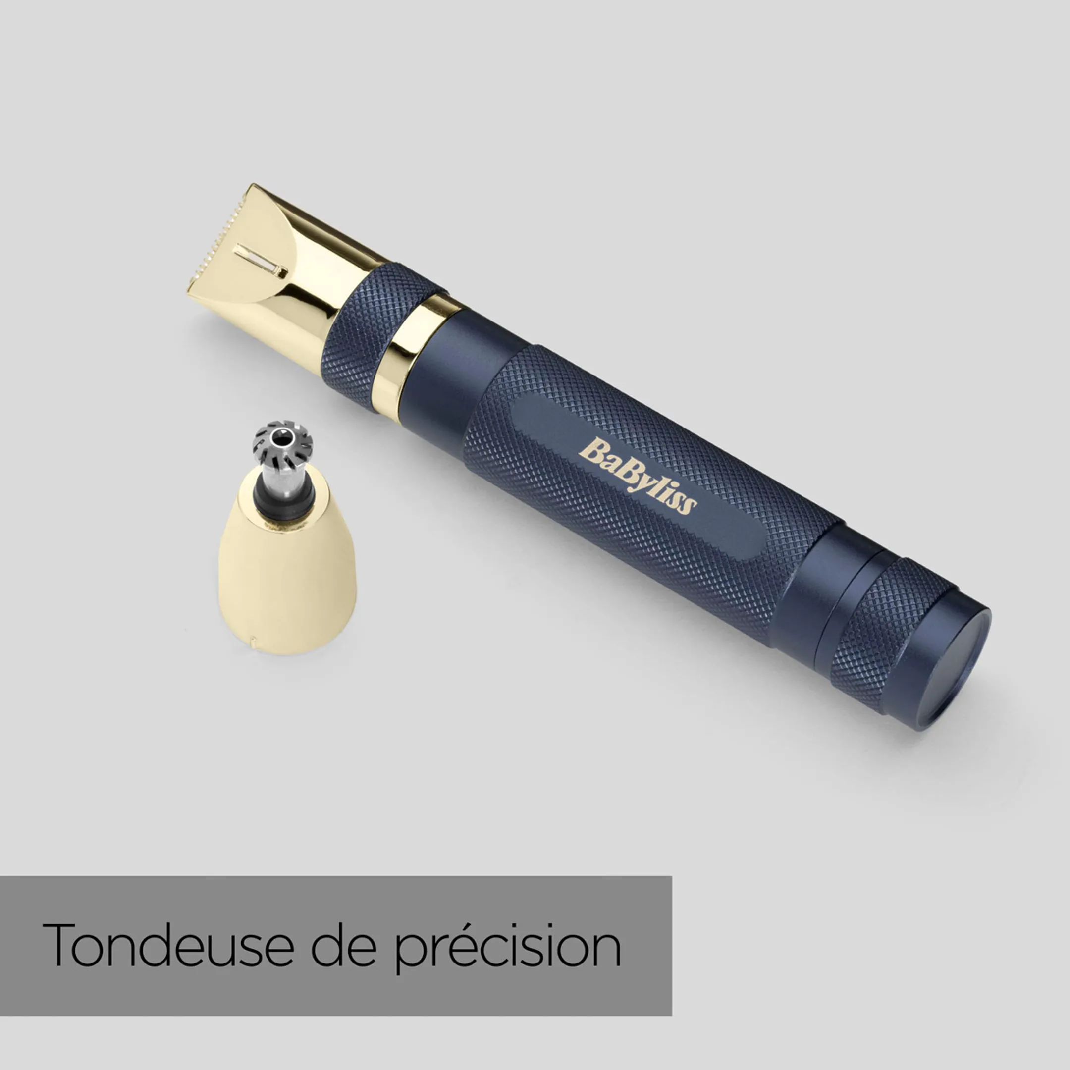 Babyliss Tondeuse nez, oreilles et sourcils Super-X Metal Series Gold&Navy Edition E112 image