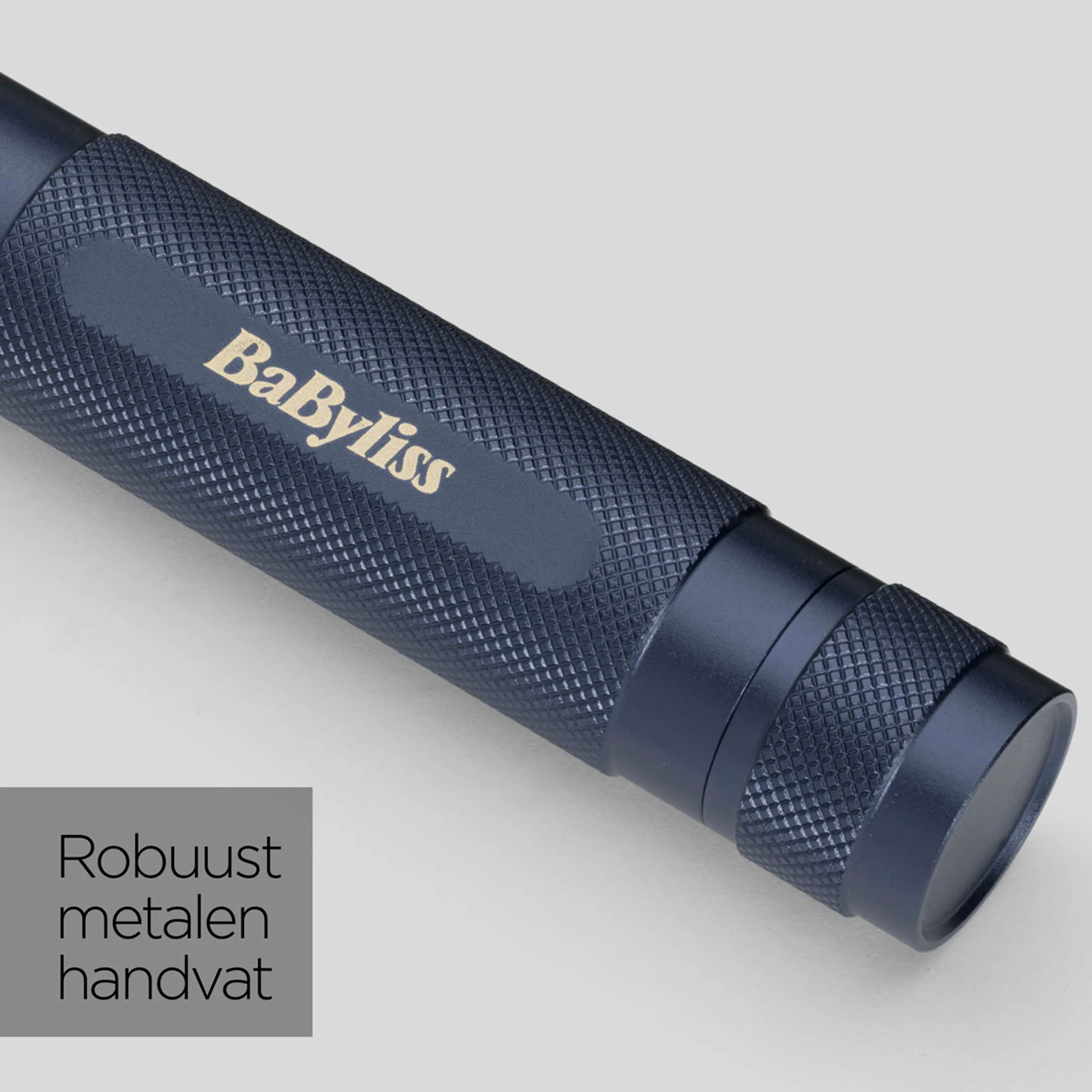 Babyliss Neus-, oor- en wenkbrauwtrimmer Super-X Metal Series Gold&Navy Edition E112 image