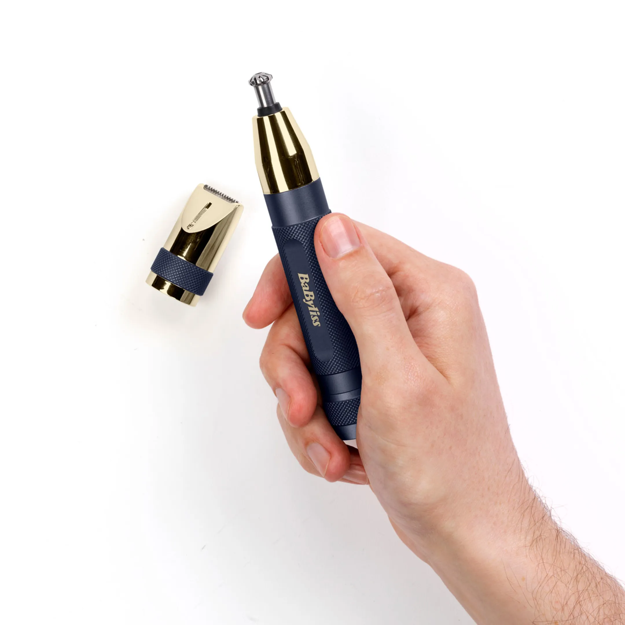 Babyliss Tondeuse nez, oreilles et sourcils Super-X Metal Series Gold&Navy Edition E112 image