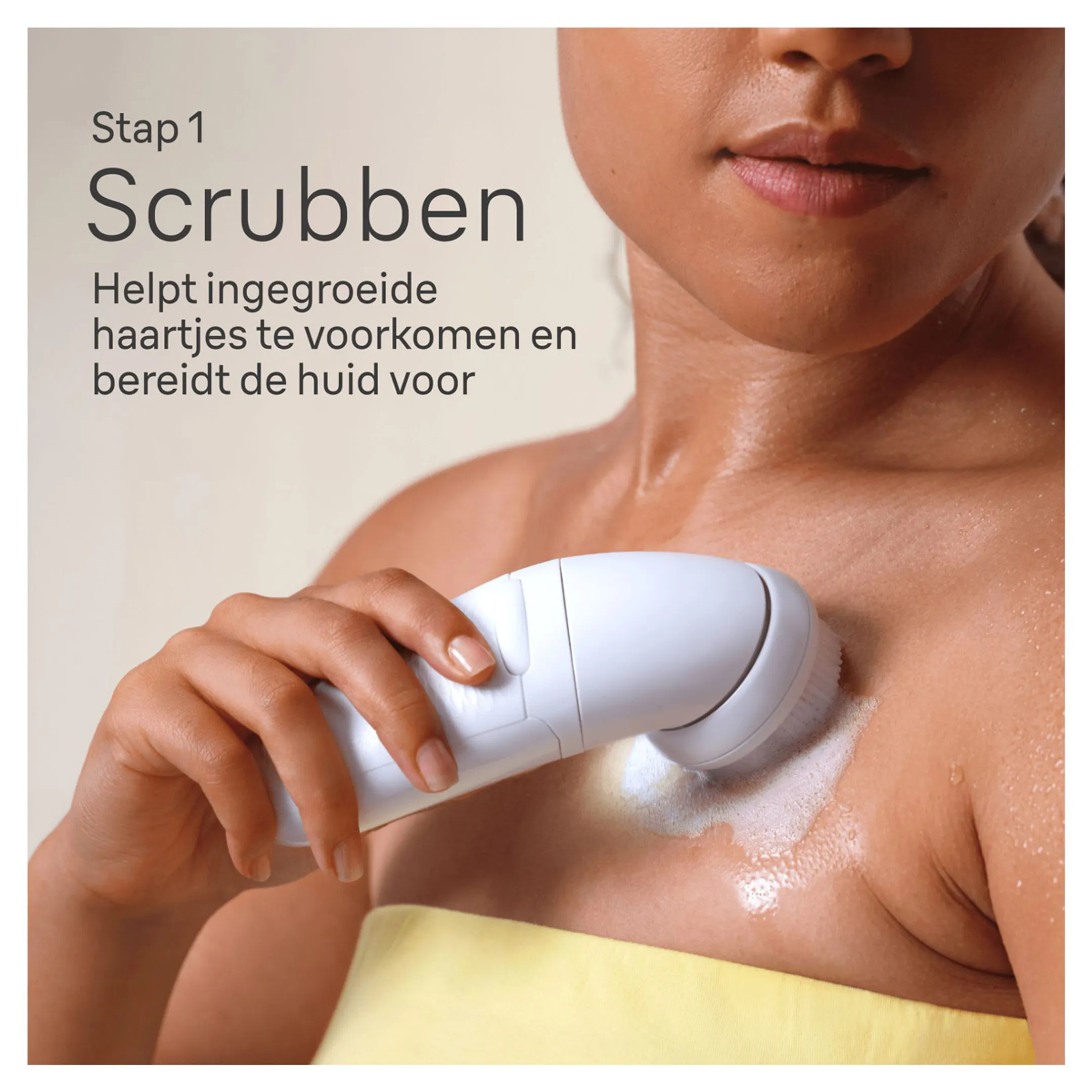 Braun Silk·épil 7 SkinSpa, Epilator Voor Eenvoudige Ontharing, Langdurig Gladde Huid, 7-081, Wit/Zilver image