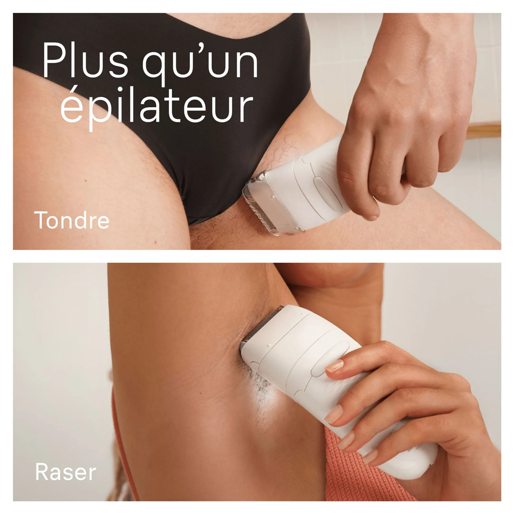 Braun Silk-épil 7, Épilateur Pour Épilation Facile, Peau Douce Longue Durée 7-030, Blanc/Rose image