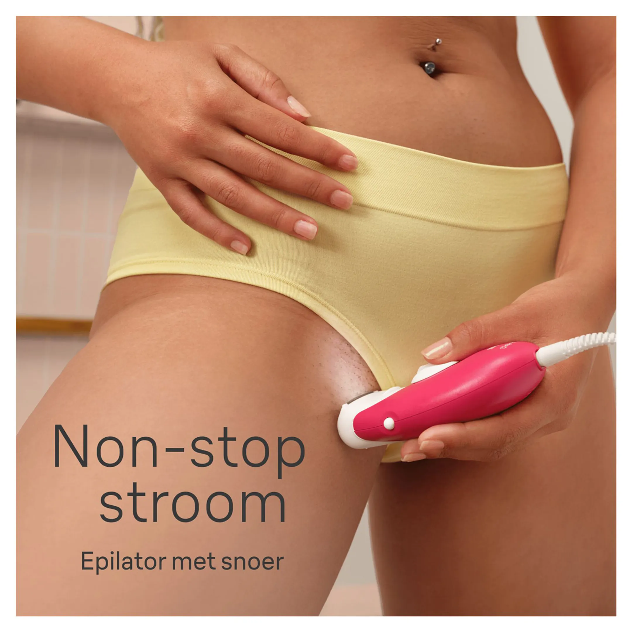 Braun Silk·épil 3, Epilator Met Snoer Voor Ontharing, Wekenlang Een Gladde Huid, 3-031, Roze image