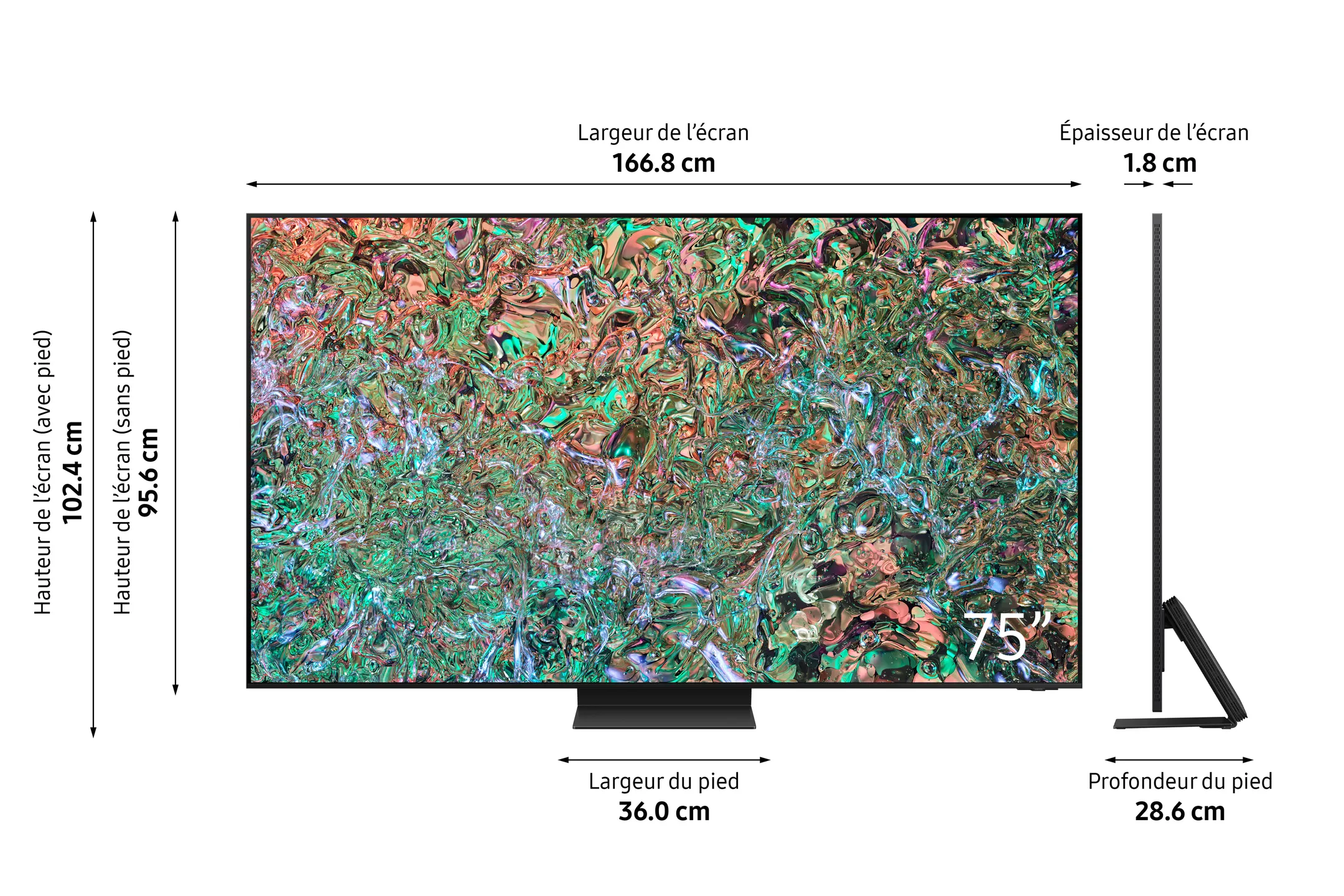 Samsung TV Neo QLED 8K QE75QN800D (2024) - 75 pouces image