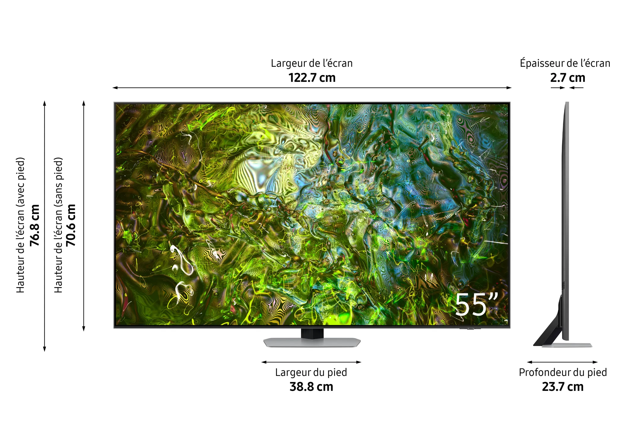 TV Neo QLED 4K  QE55QN92D (2024) - 55 pouces
